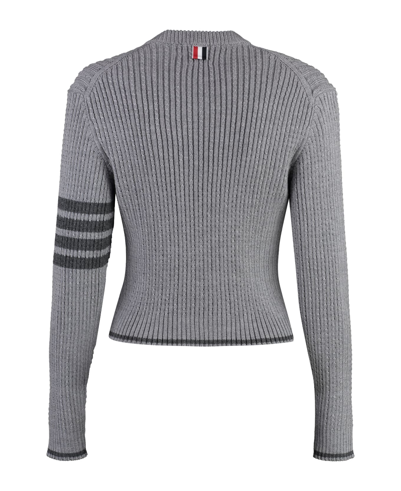 Thom Browne Virgin Wool Sweater - grey ニットウェア