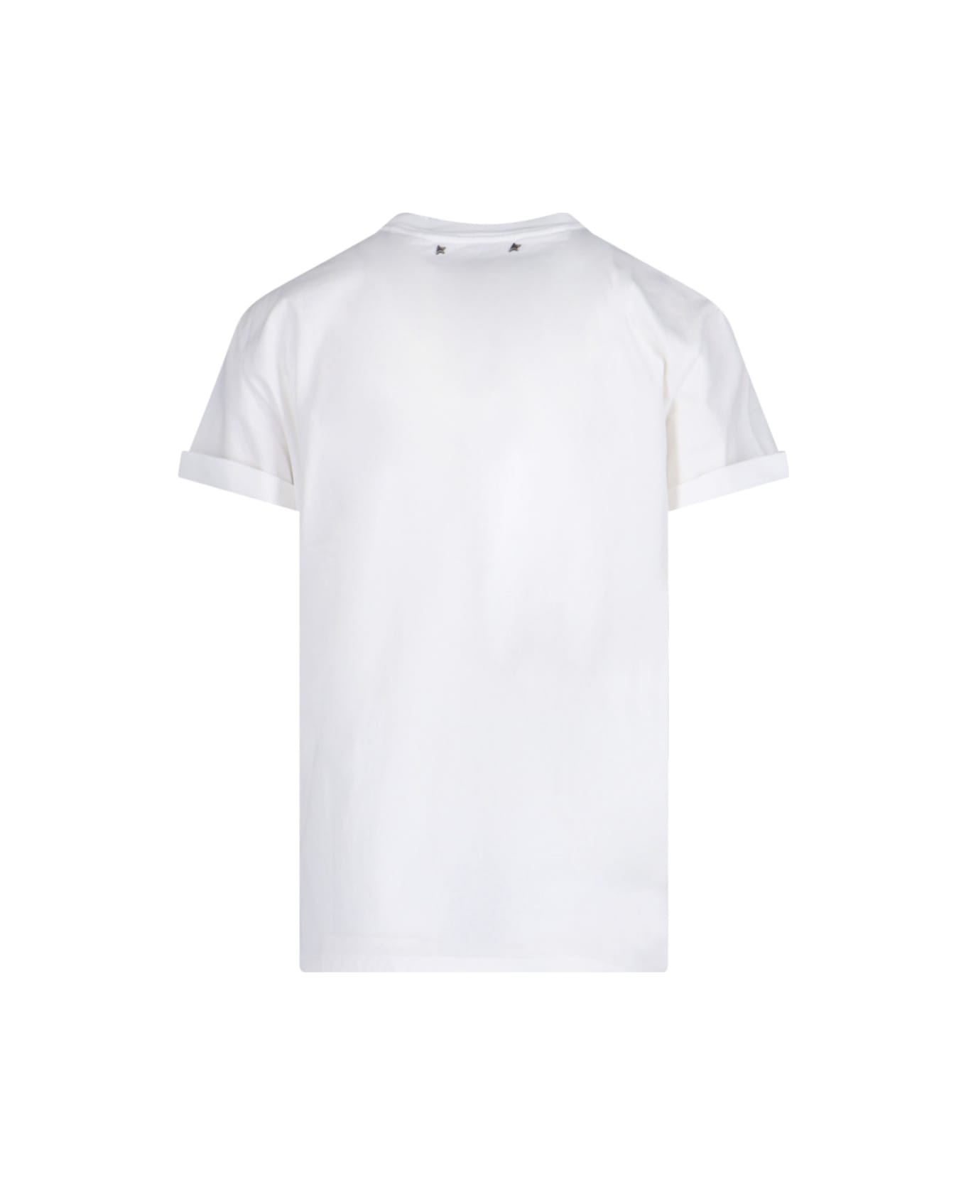 Golden Goose Cotton T-shirt - Cream Tシャツ
