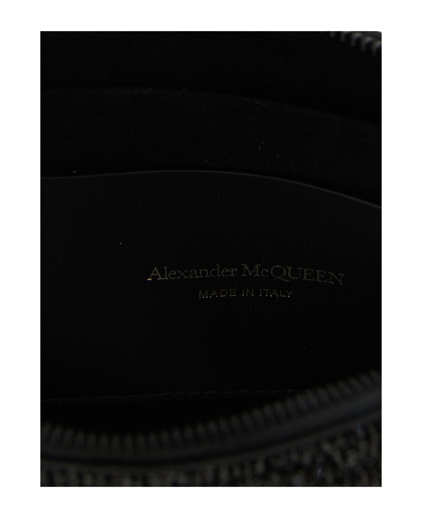 Alexander McQueen 
knuckle
 Flat Clutch - Black  