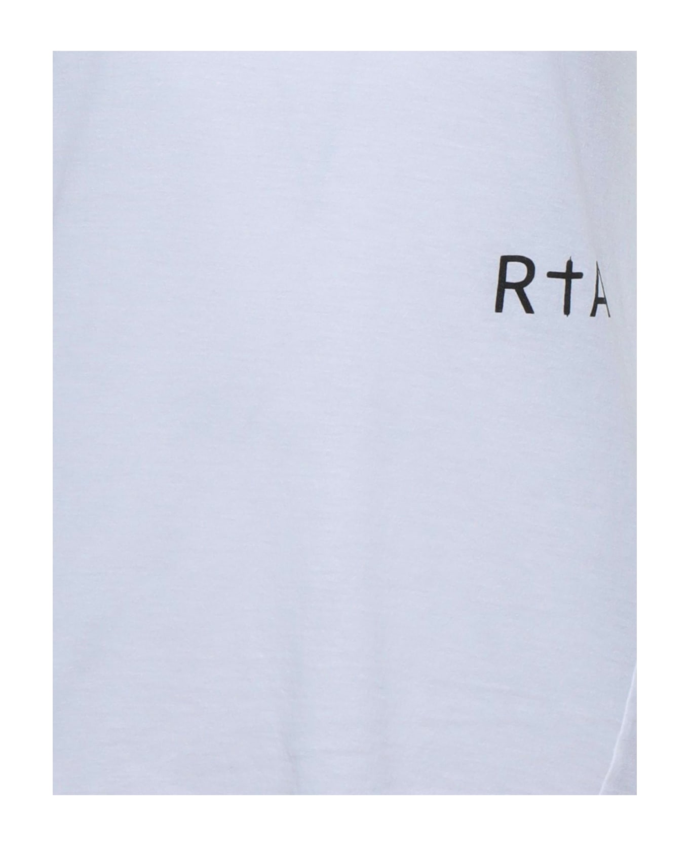RTA Logo Cotton T-shirt - White