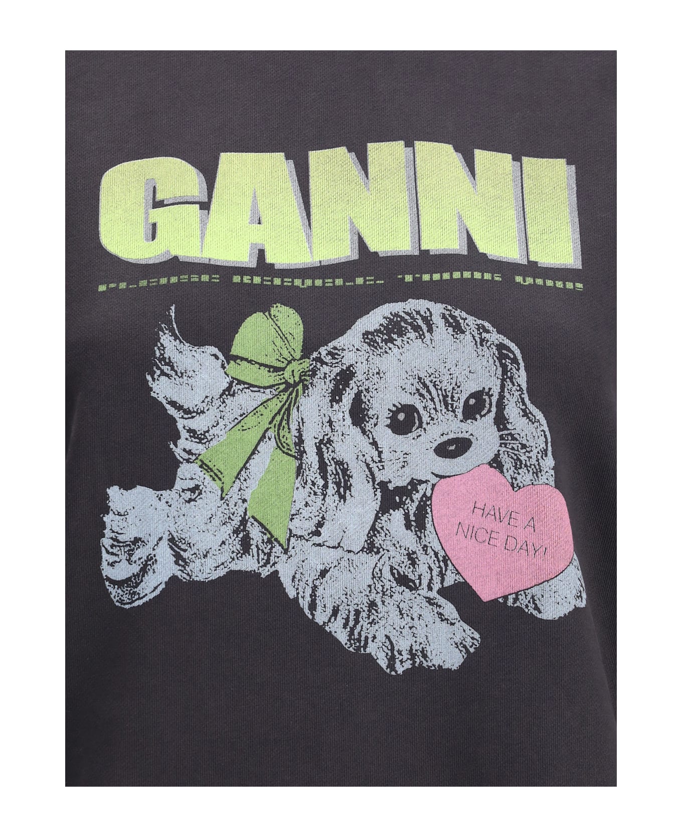 Ganni Puppy Hoodie