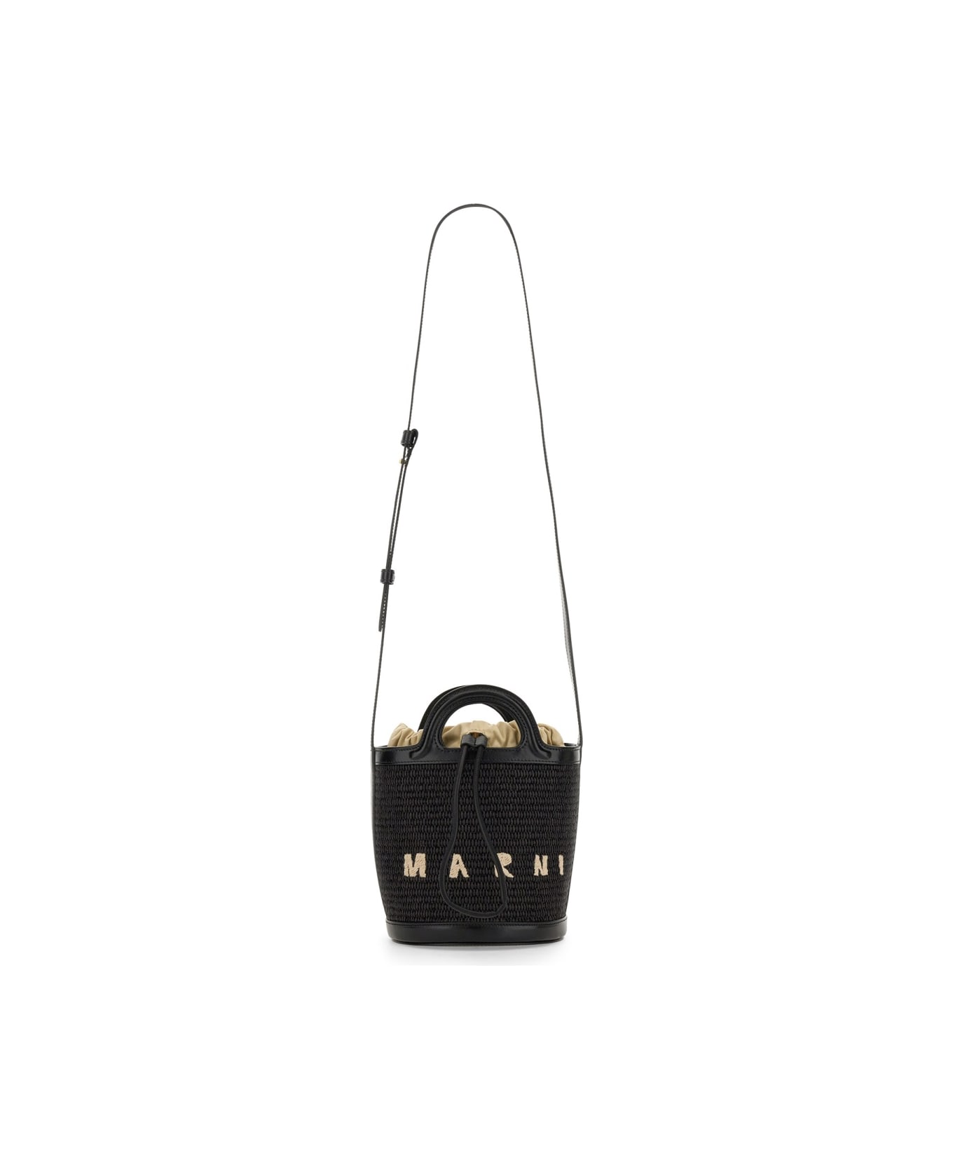 Marni Borsa "tropicalia" Micro - BLACK