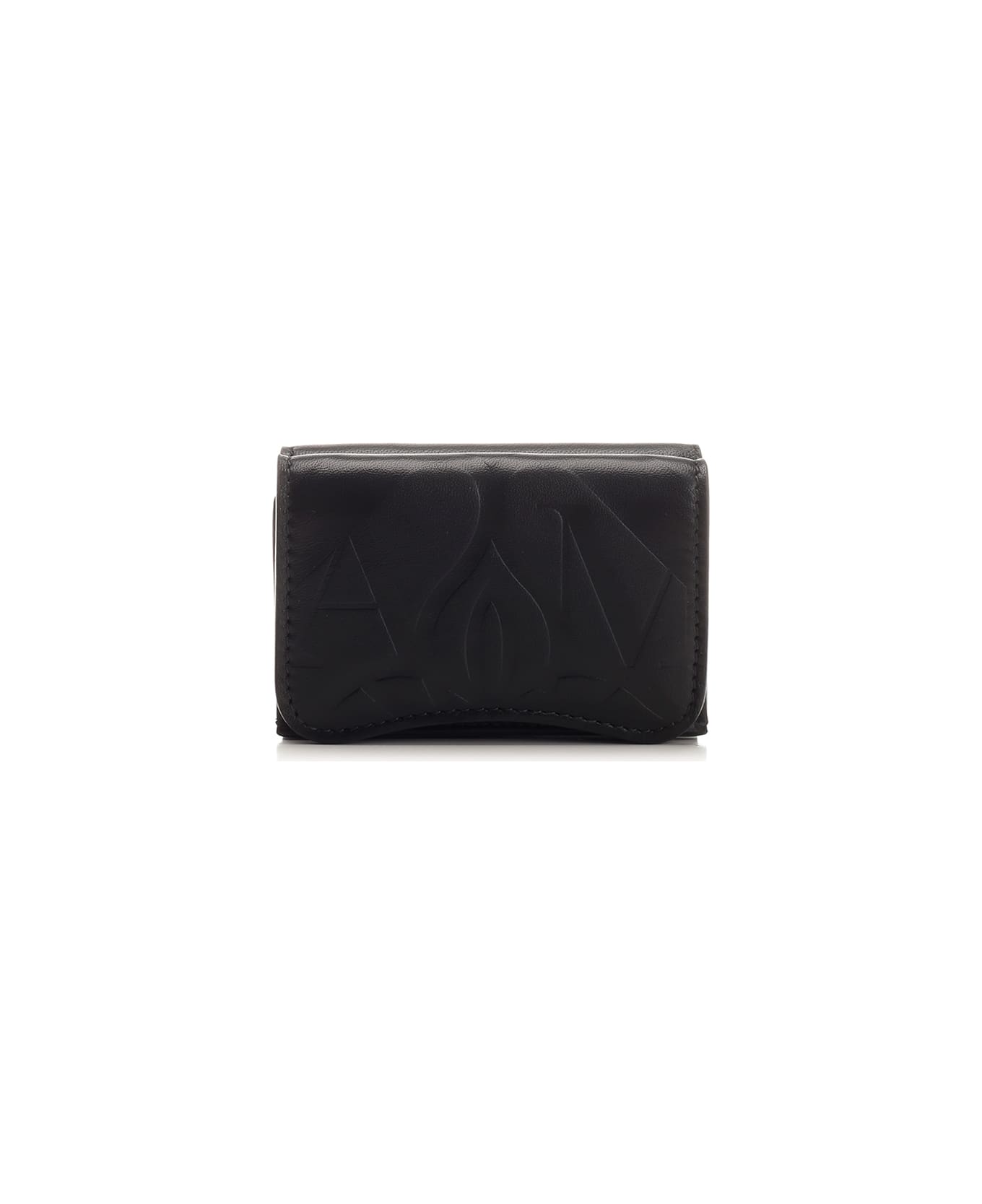 Alexander McQueen Trifold Wallet - Black