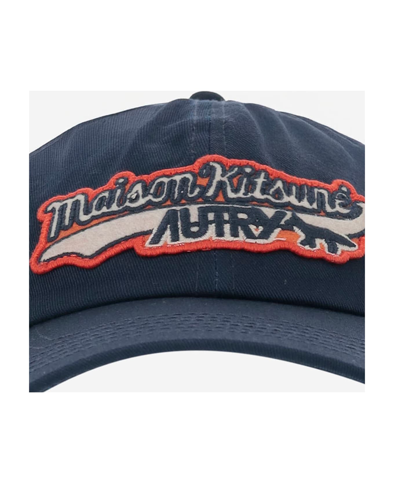 Autry X Maison Kitsuné Baseball Cap - Blue