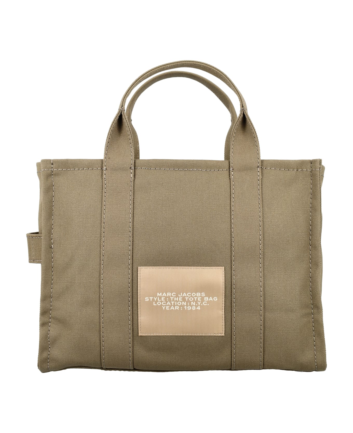 Marc Jacobs The Medium Canvas Tote Bag - SLATE GREEN