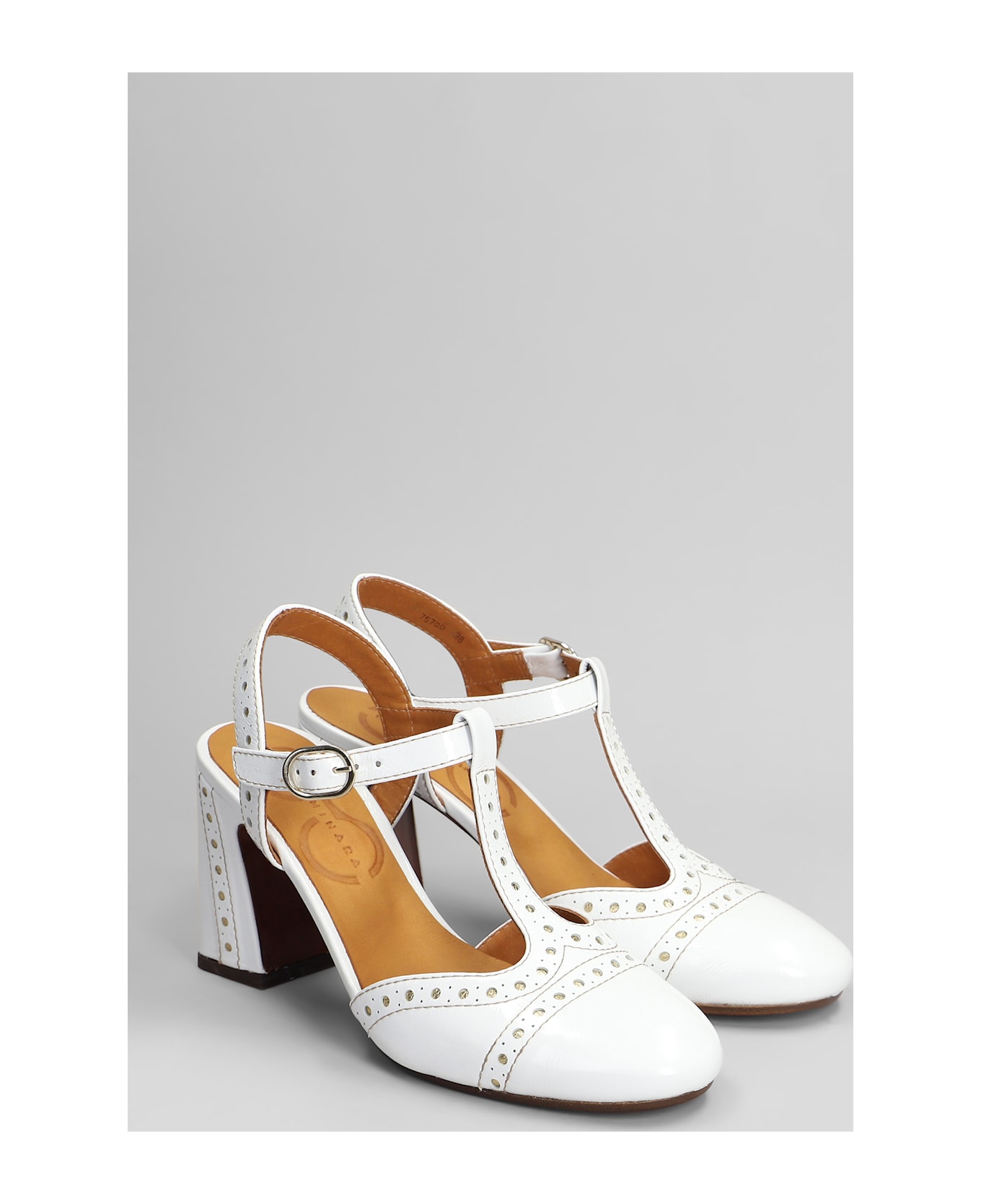 Chie Mihara Mira 46 Pumps In White Leather - white