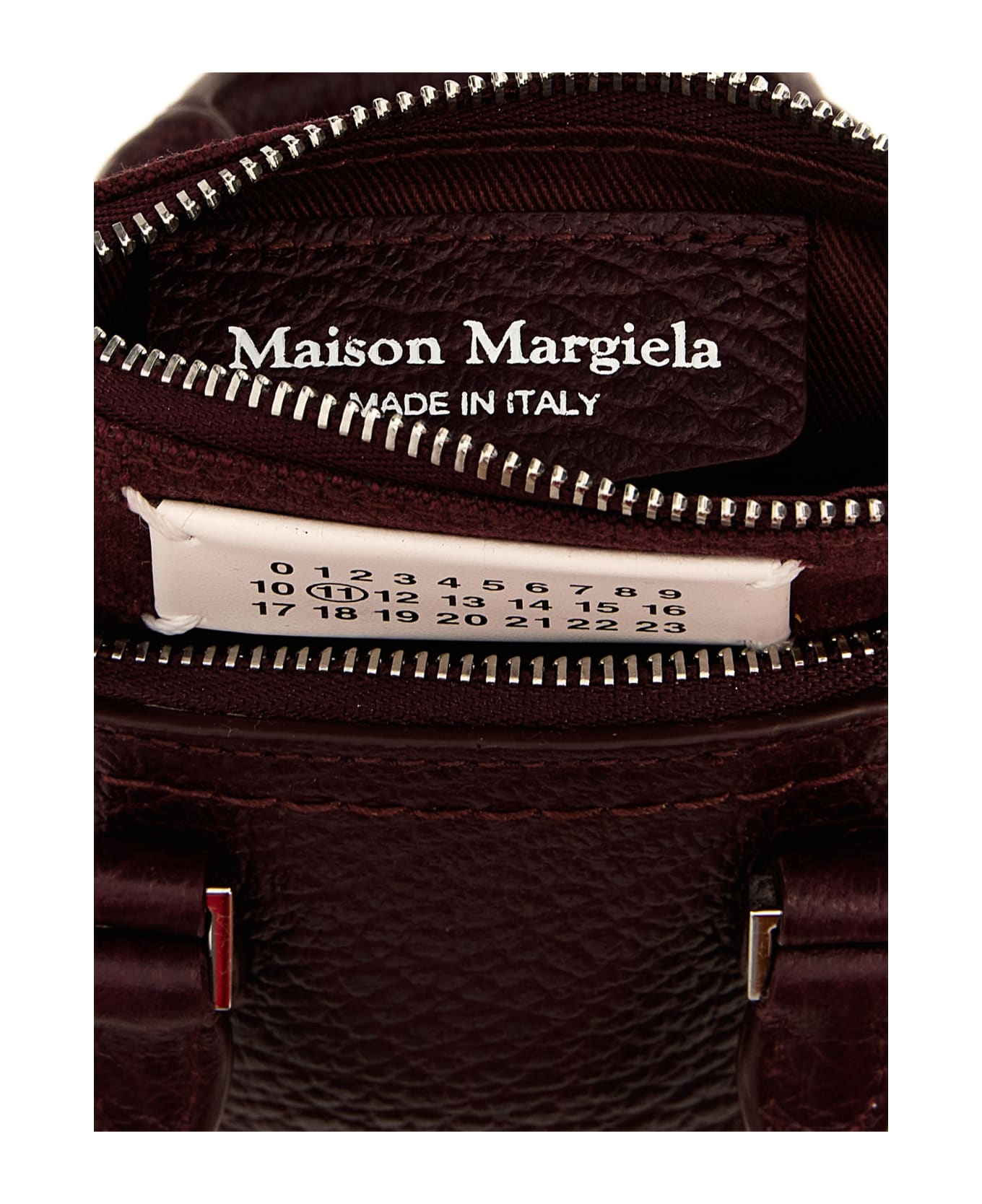 Maison Margiela '5ac Classique Baby' Shoulder Bag - Bordeaux