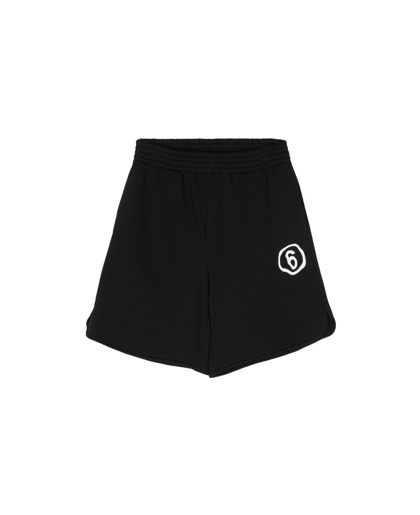 MM6 Maison Margiela Fited Shorts - Black