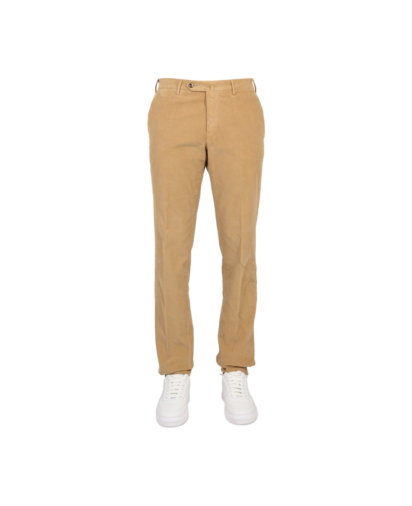 PT Torino Slim Fit Pants - BROWN