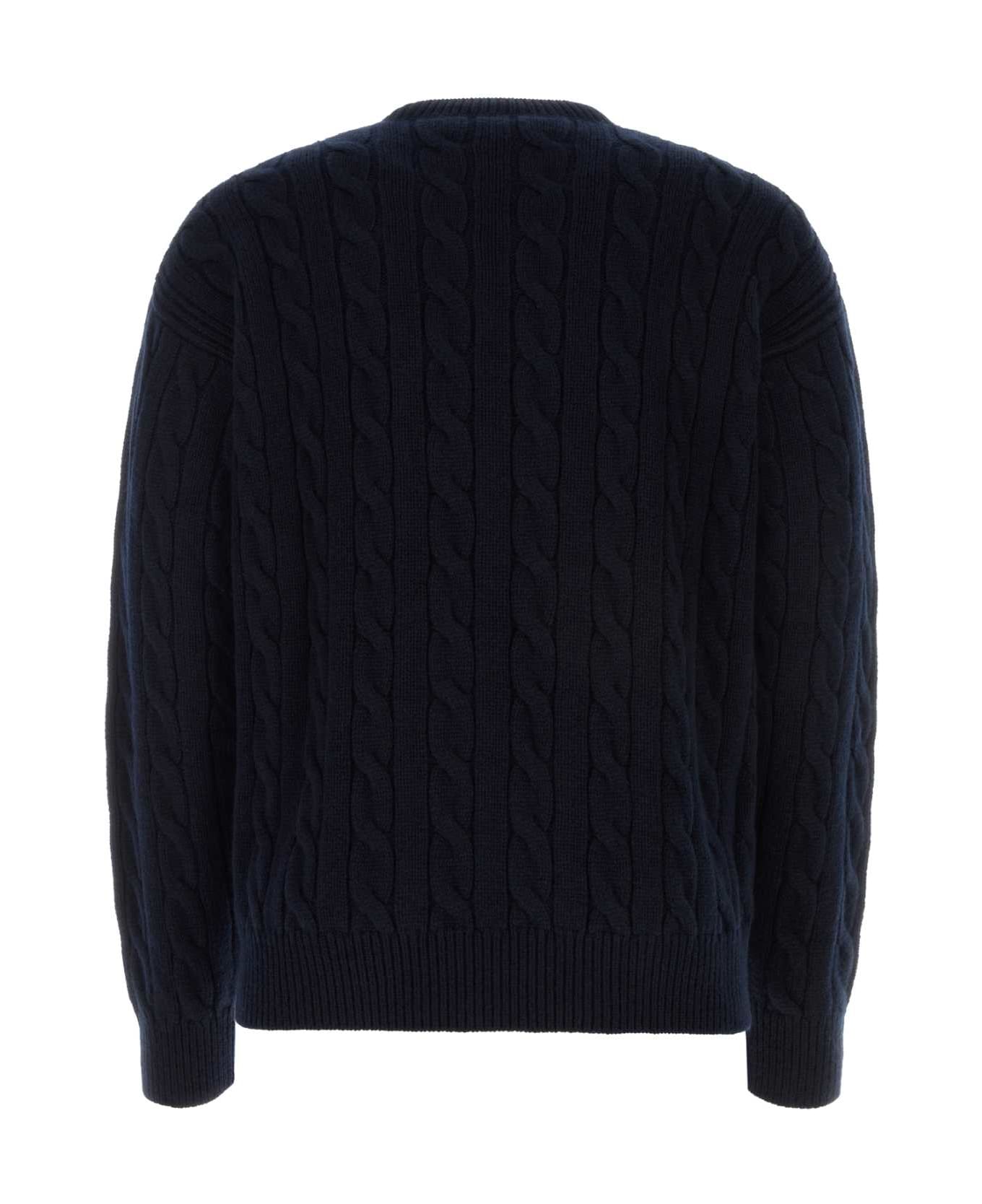 Prada Midnight Blue Cashmere Sweater - BLEU