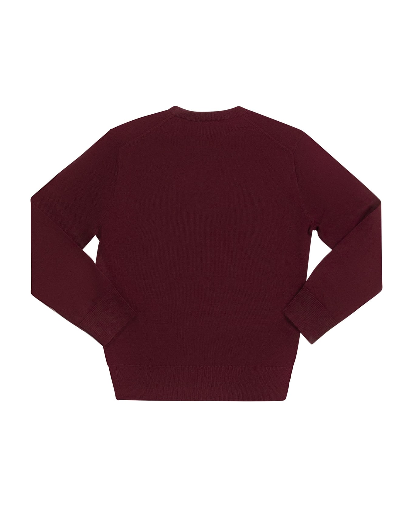 Polo Ralph Lauren Wool Crewneck Sweater - Bordeaux