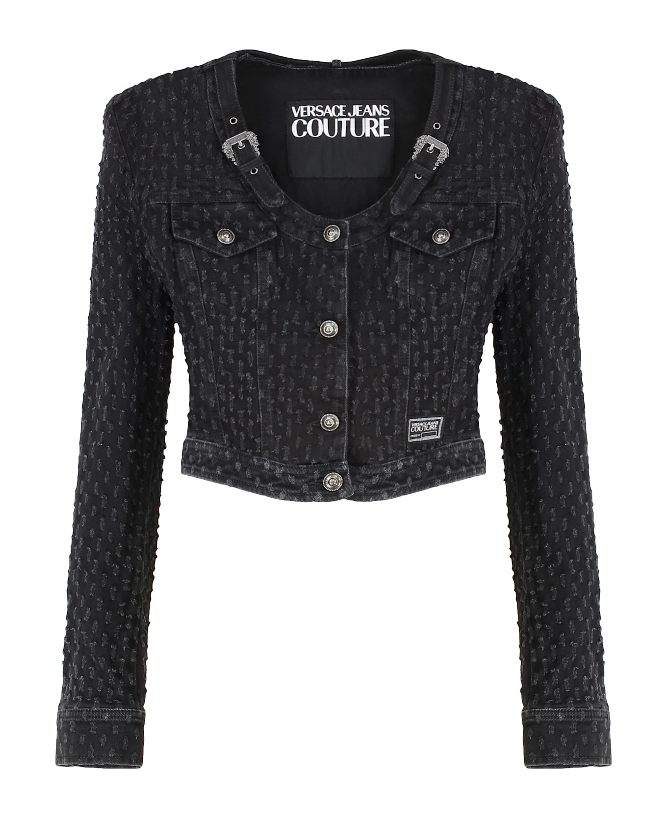 Versace Jeans Couture Denim Jacket - black