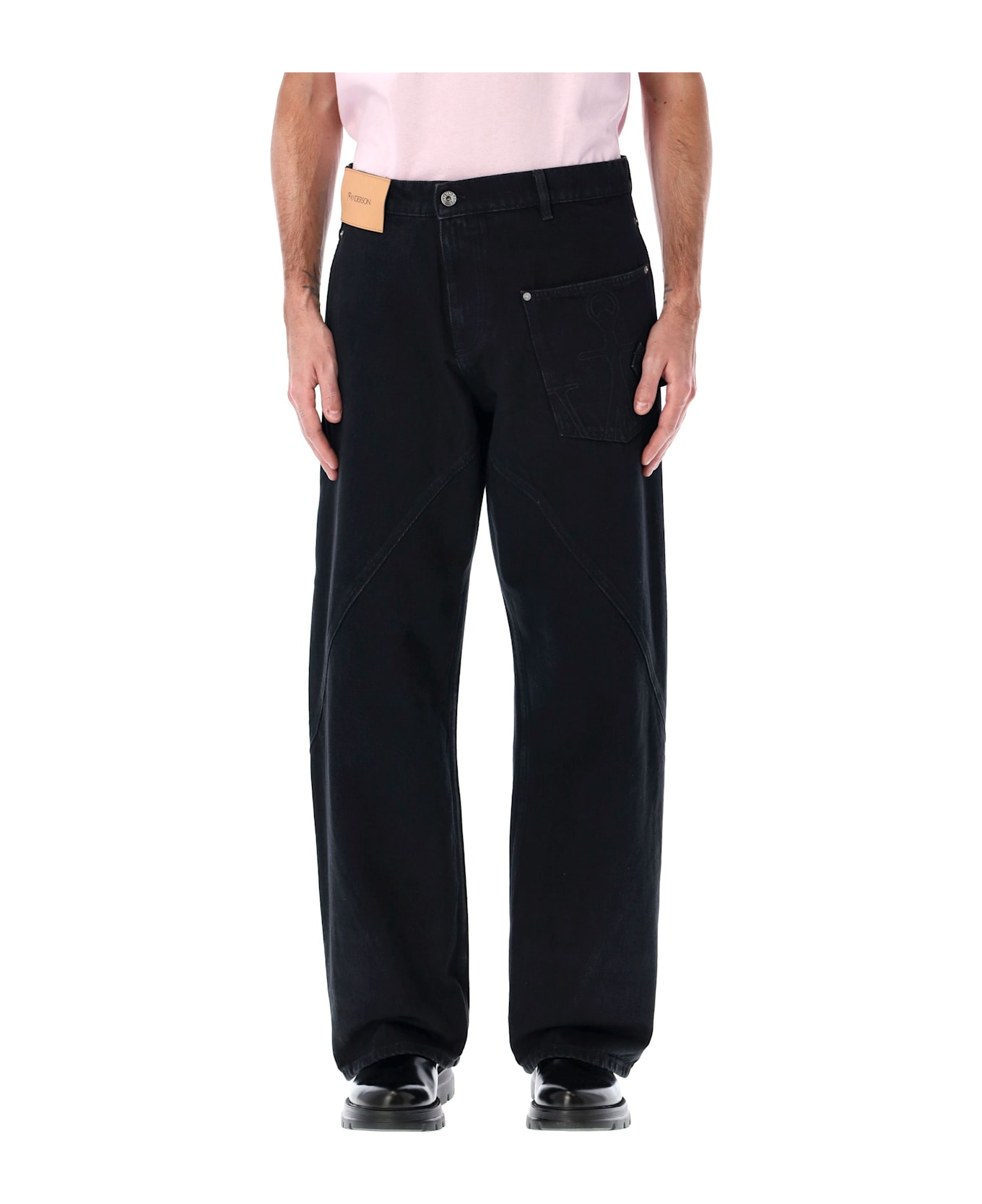 J.W. Anderson Twisted Worker Denim - BLACK