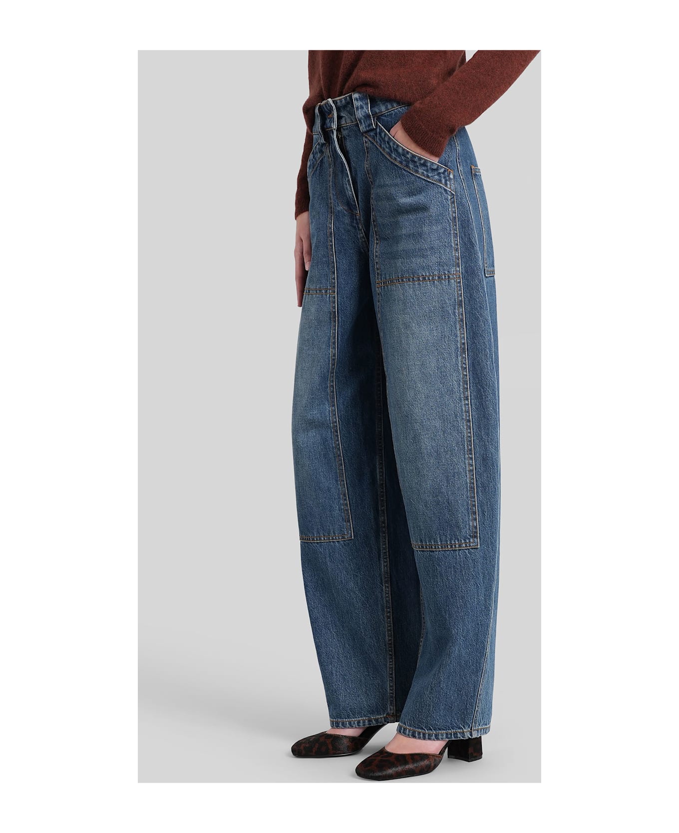 Co Jeans In Blue Cotton - blue