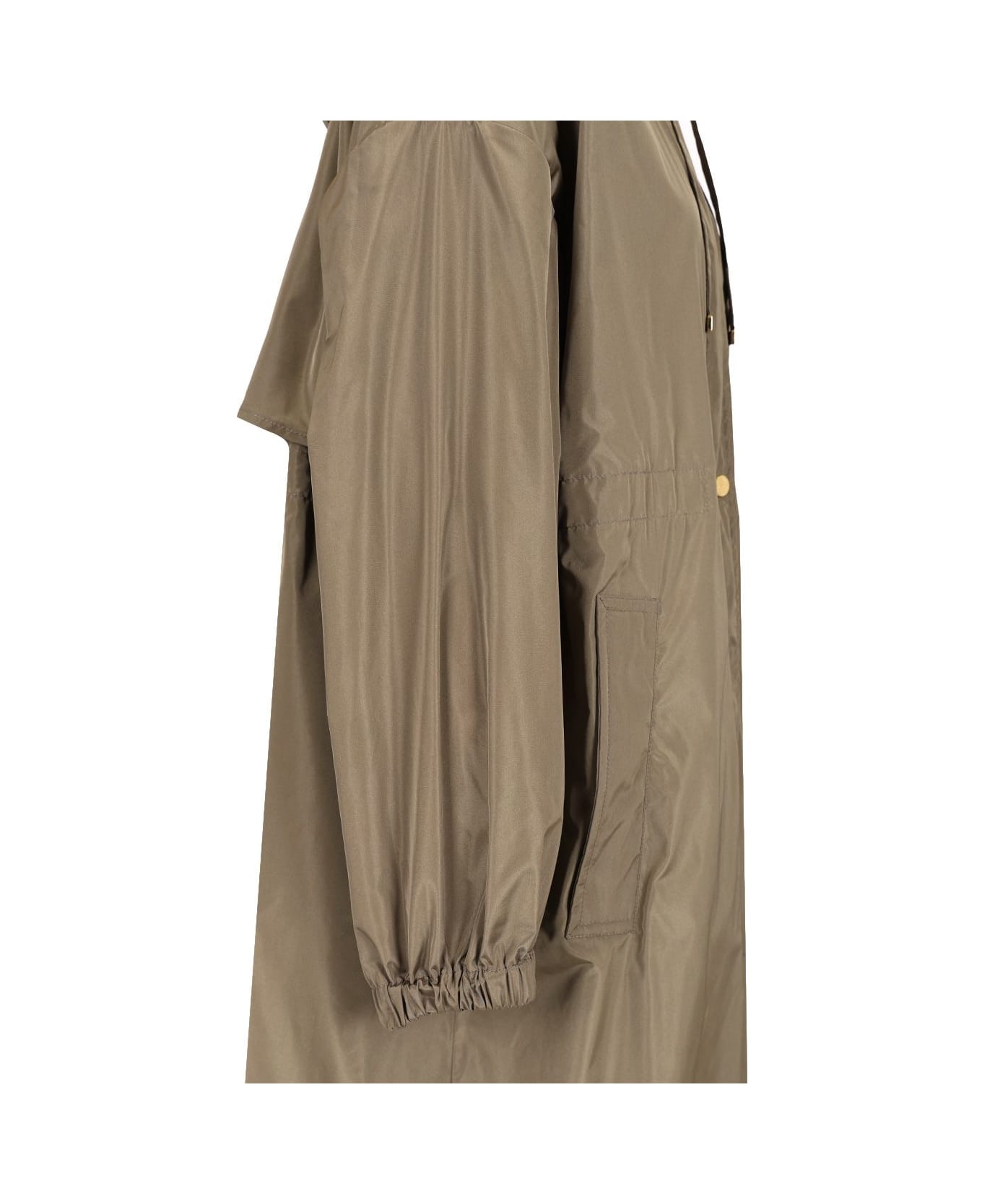 
S Max Mara Long Parka - GREEN