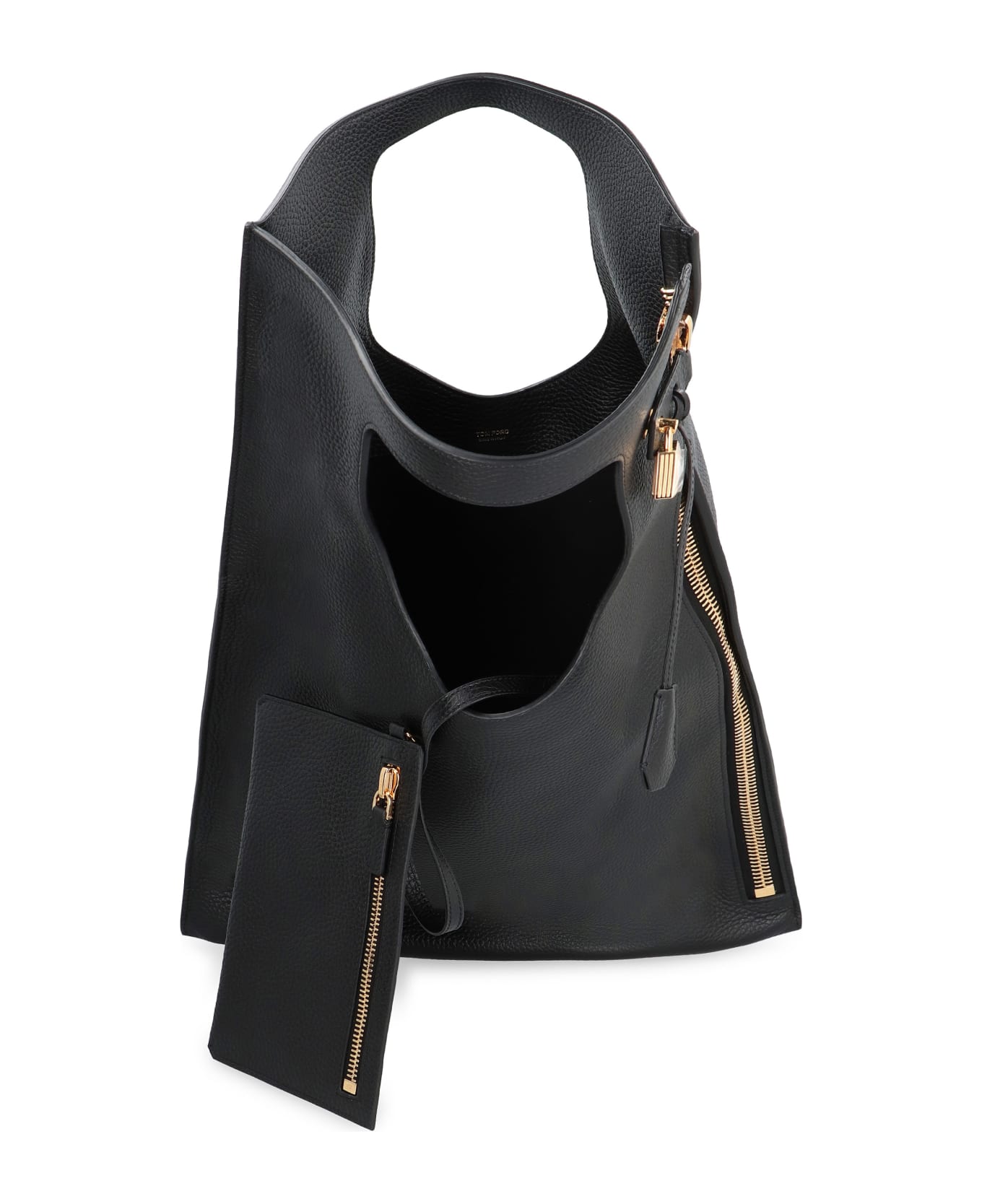 Tom Ford Alix Leather Tote - black