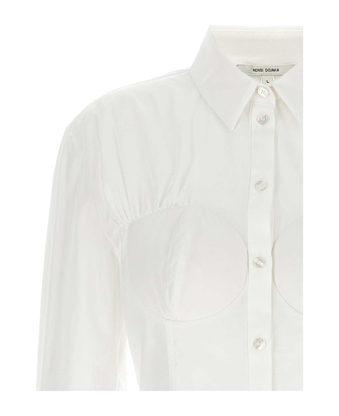 Nensi Dojaka 'hybrid' Shirt - White