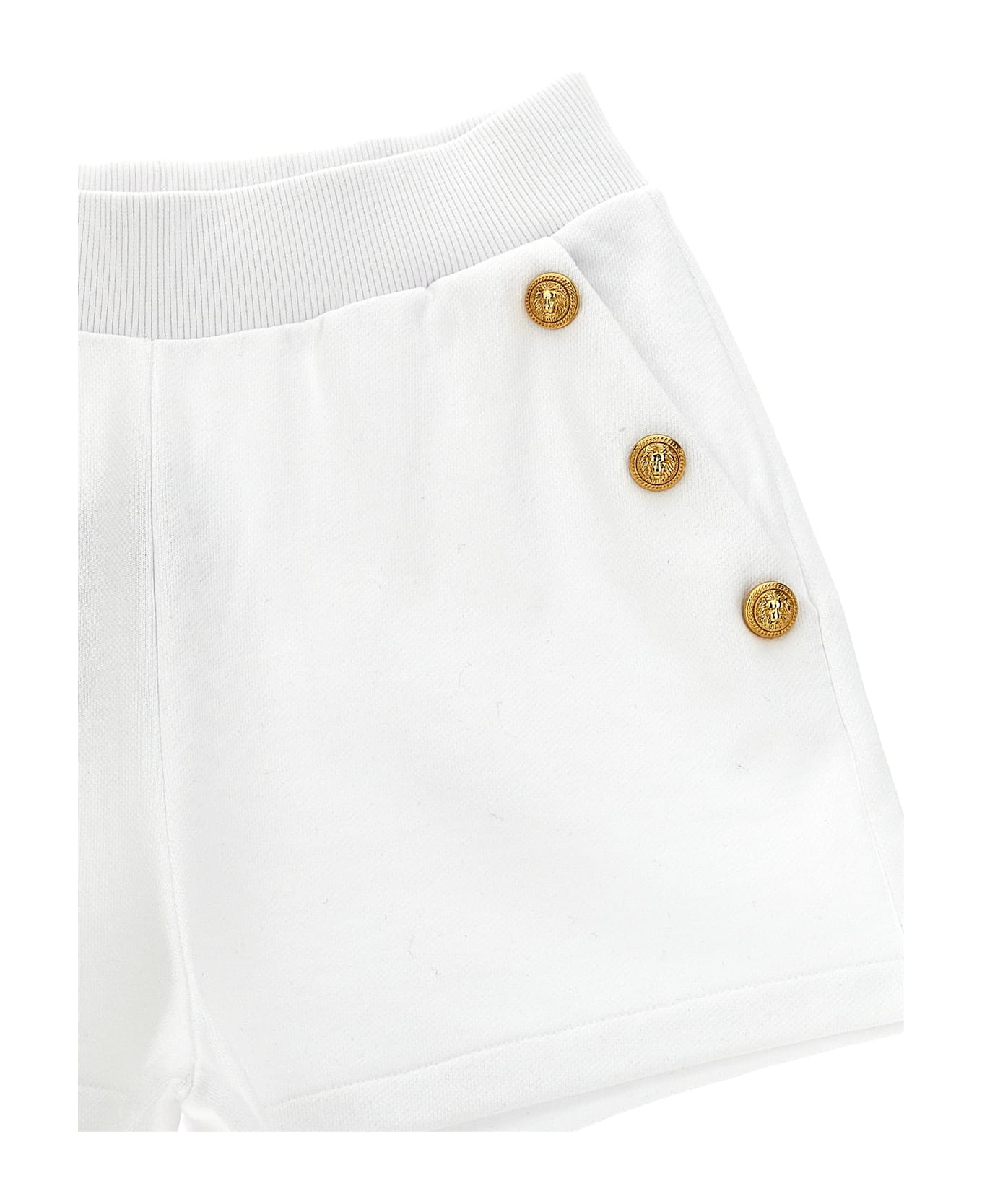 Balmain 'leone Catena' Shorts - White