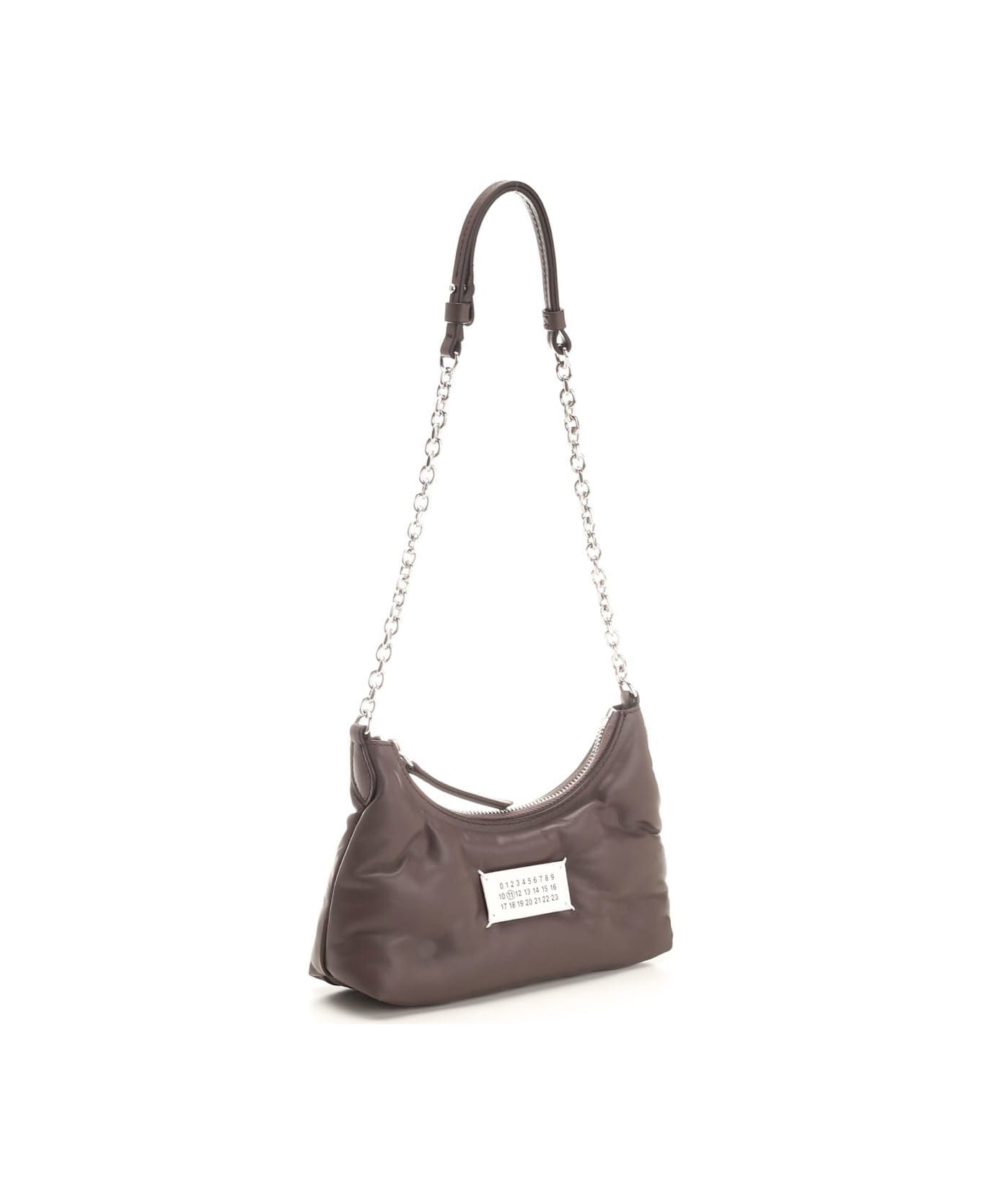 Maison Margiela "glam Slam" Micro Hobo Bag - Grey