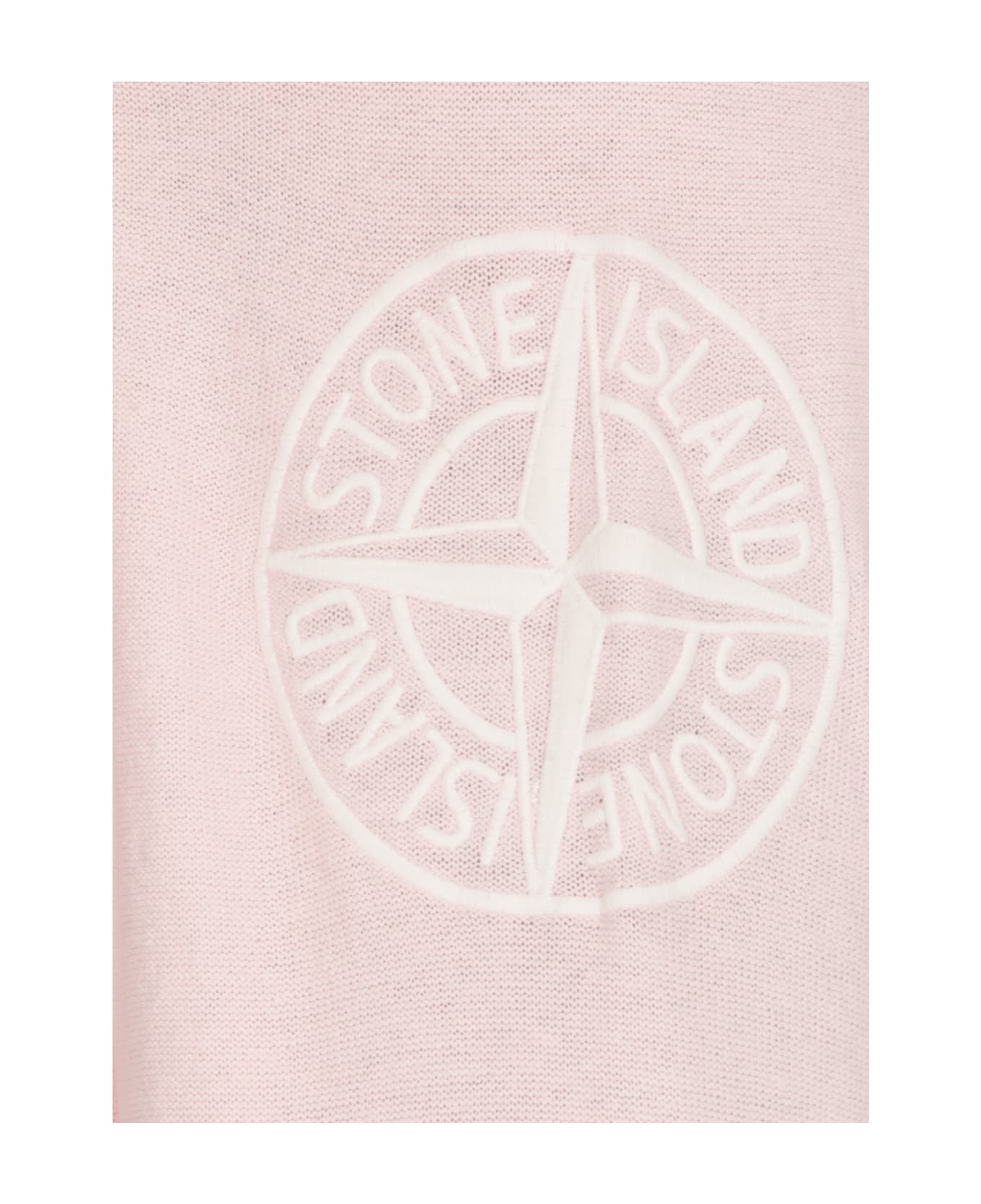 Stone Island Logoed Cotton cotton - Pink
