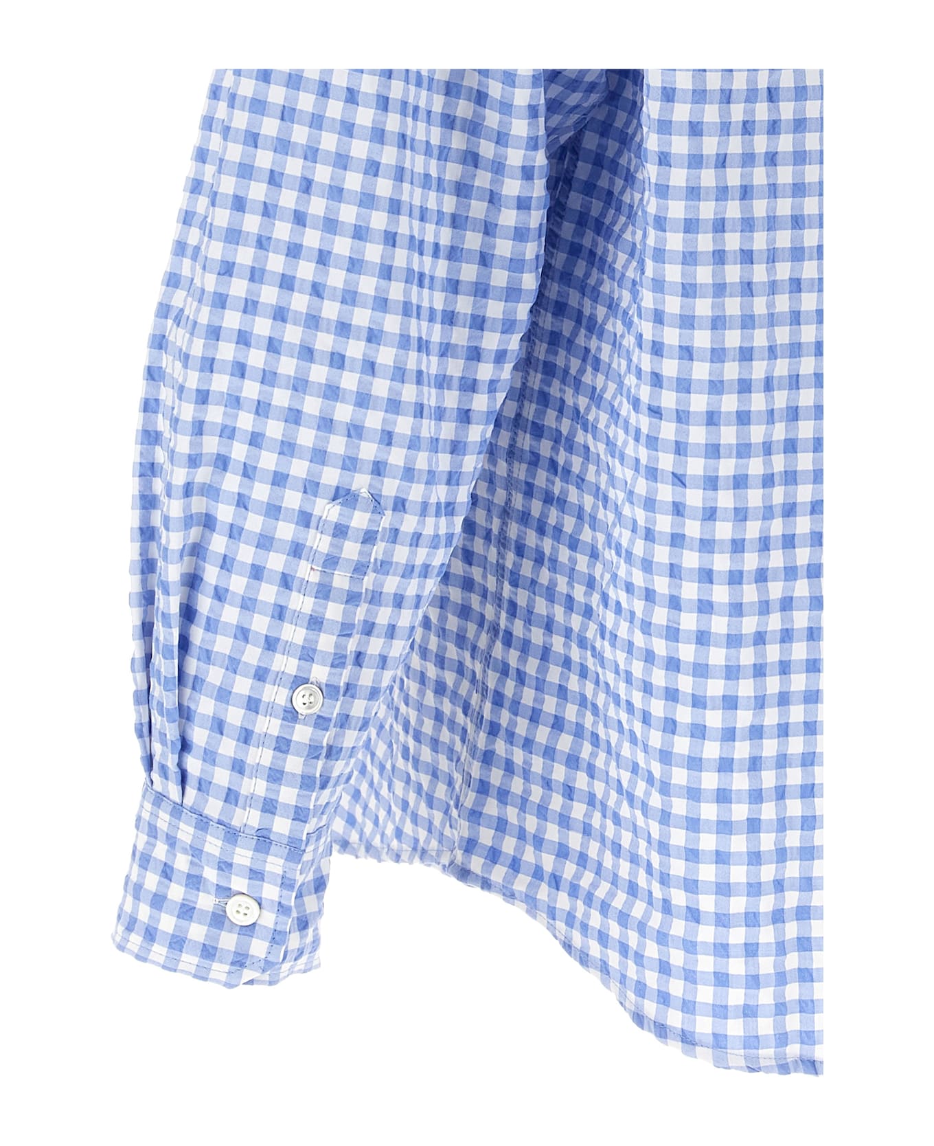 Marni Vichy Shirt - Light Blue