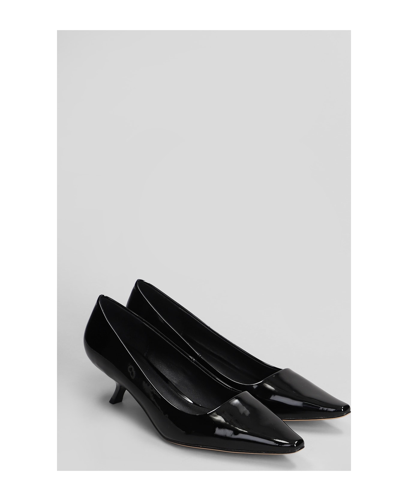 Lola Cruz Divine Pumps Pumps In Black Patent Leather - black