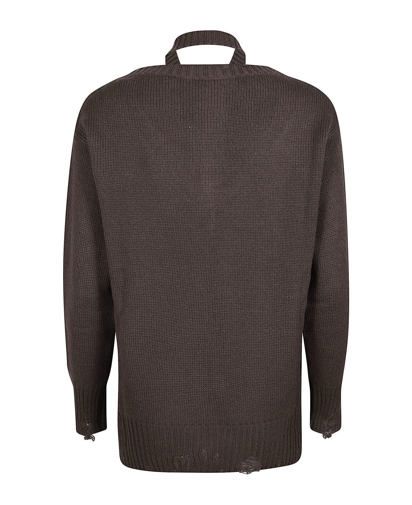 Canessa Sole V Neck Sweater - Tawny ニットウェア