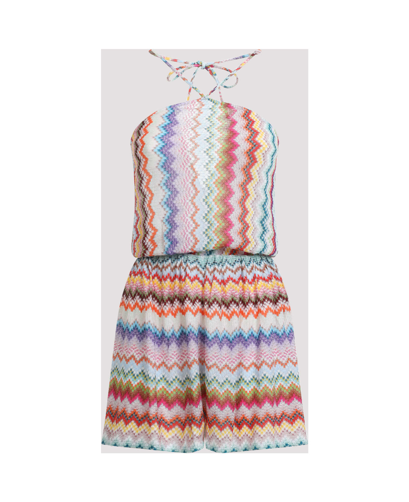 Missoni Viscose Short Jumpsuit - Wv Multicolor