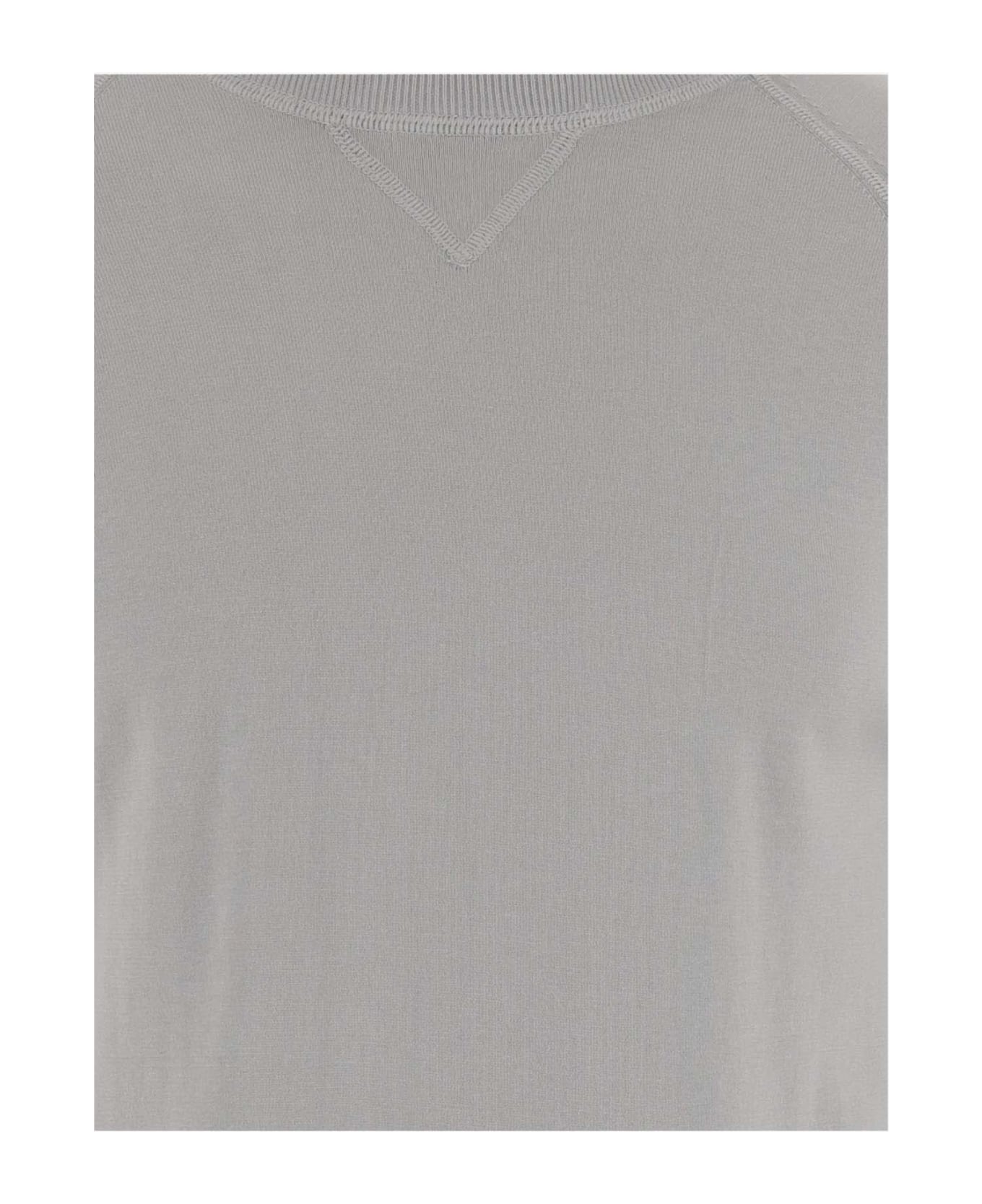Aspesi Cotton Pullover - Grey ニットウェア