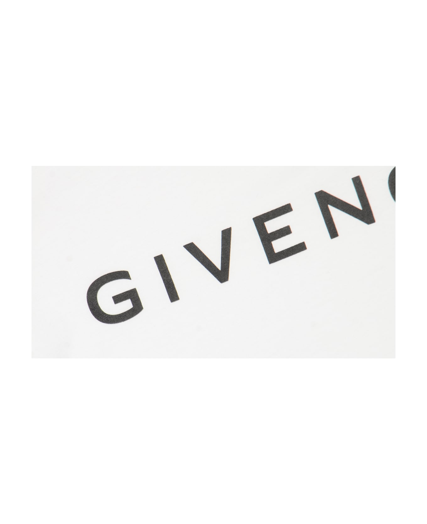 Givenchy Logo Print Regular T-shirt - White