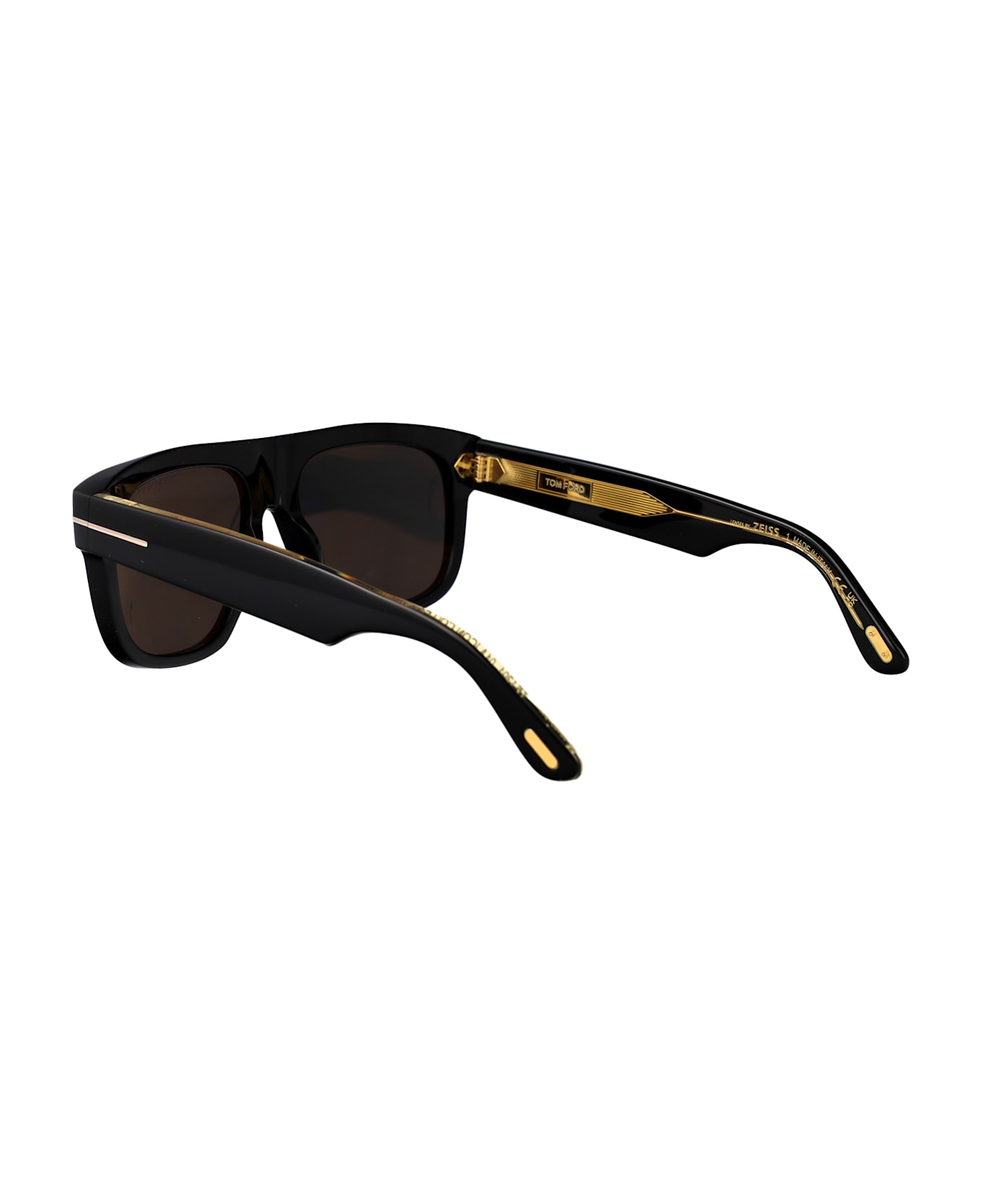 Tom Ford Eyewear Ft1201 Sunglasses - nero lucido / fumo