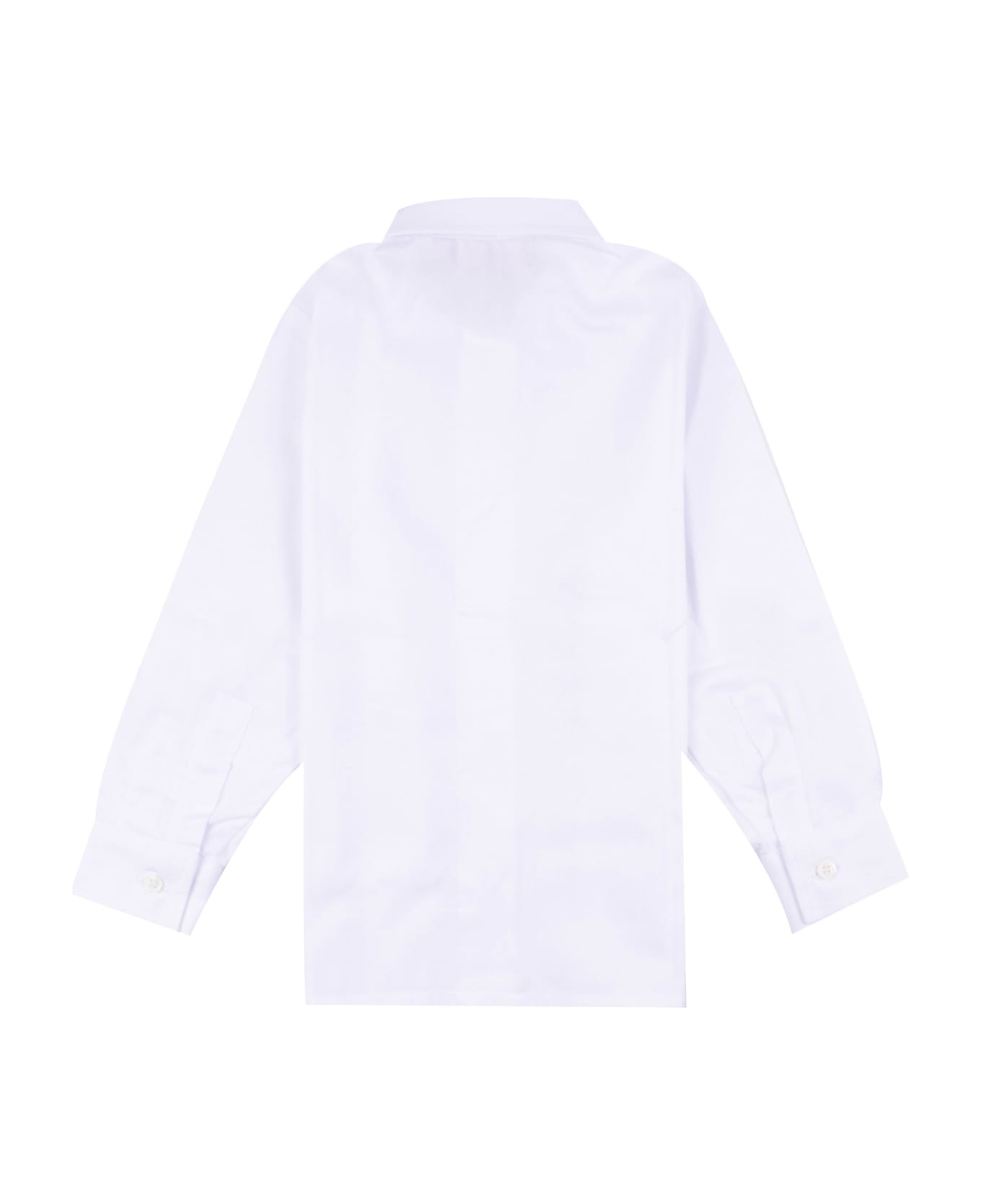 La stupenderia Cotton Shirt - White