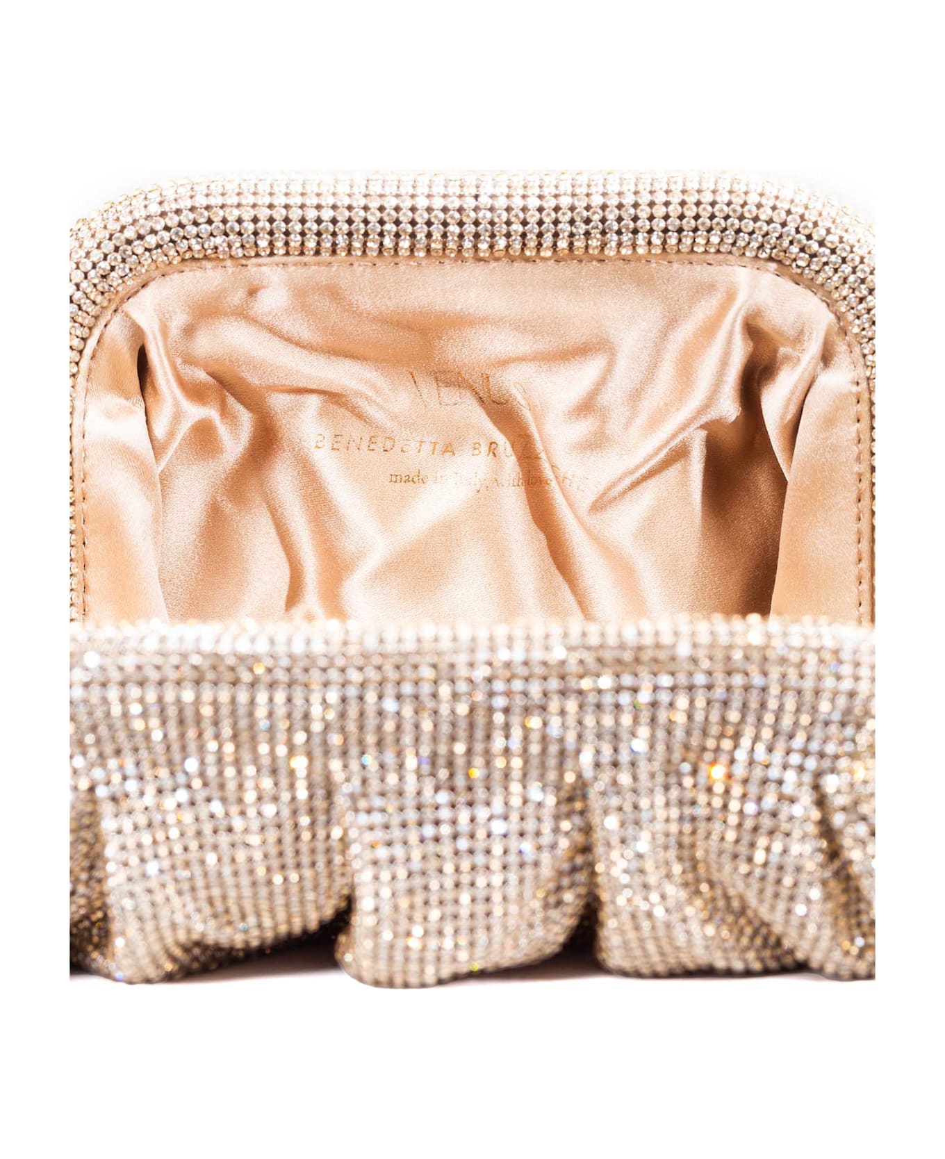 Benedetta Bruzziches Venus La Petite Clutch - Sand