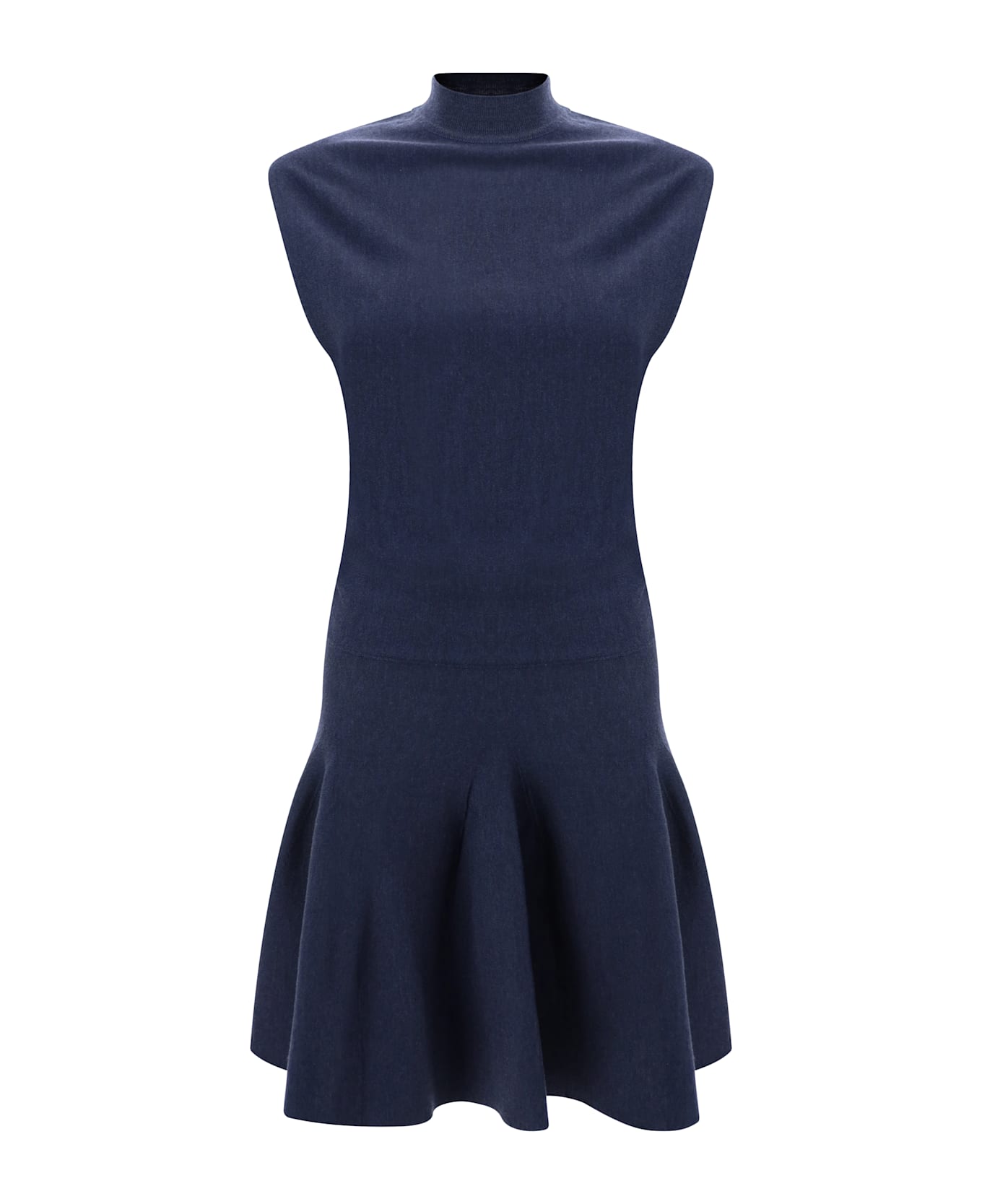 Alaia Mini Dress - Bleu Ardoise