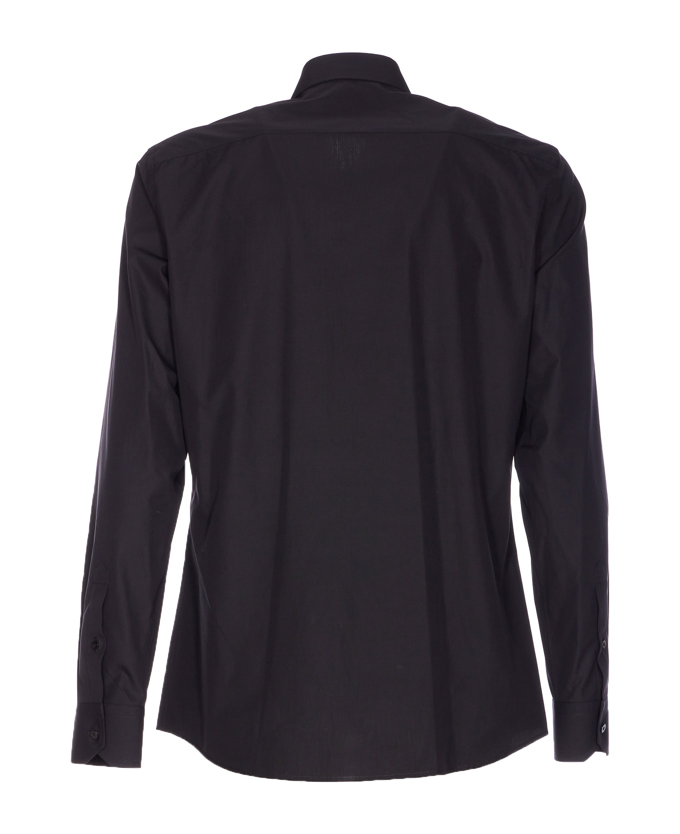 Fendi Micro Ff Detail Shirt - Black