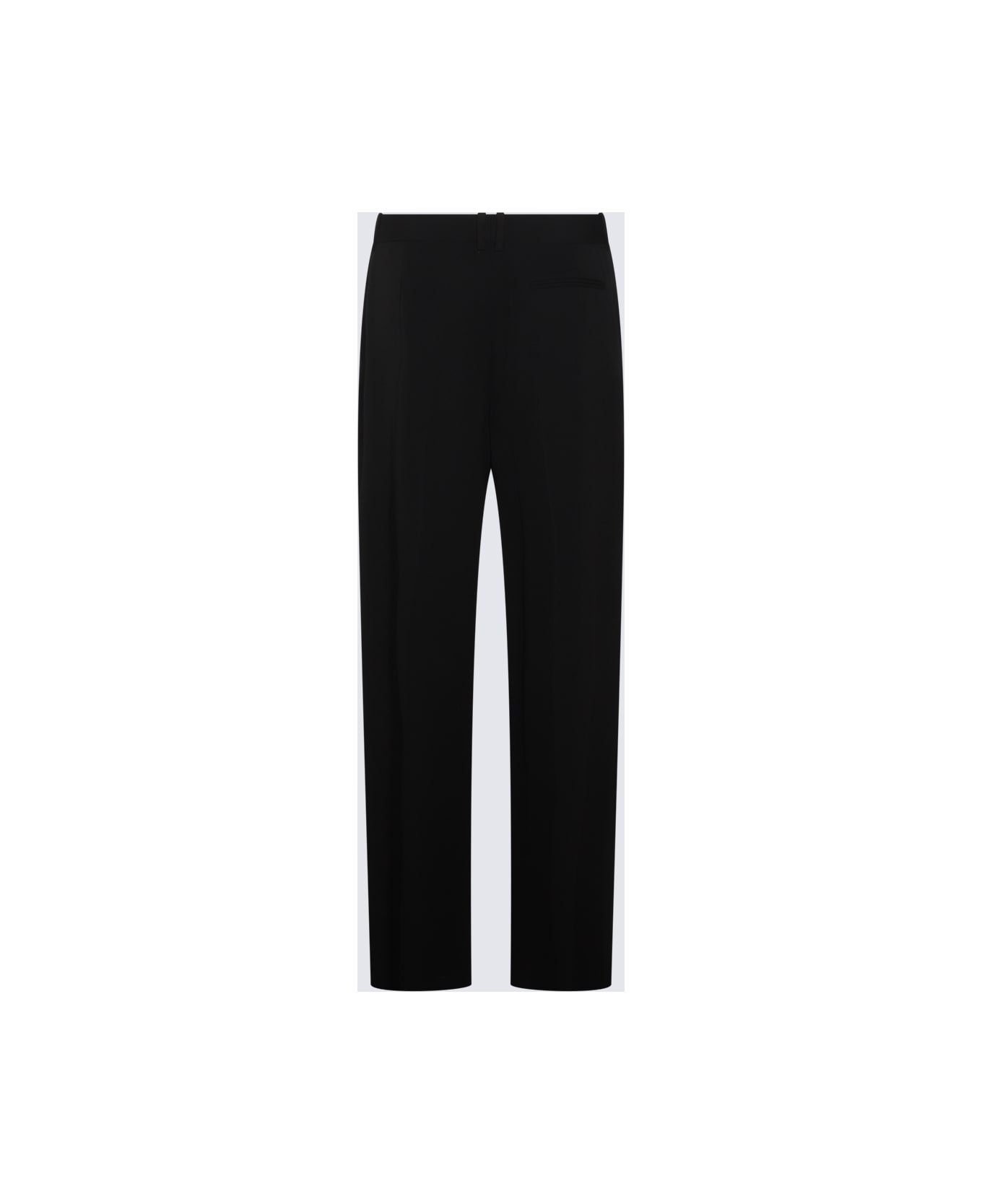 The Row Black Wool Pants - Black ボトムス