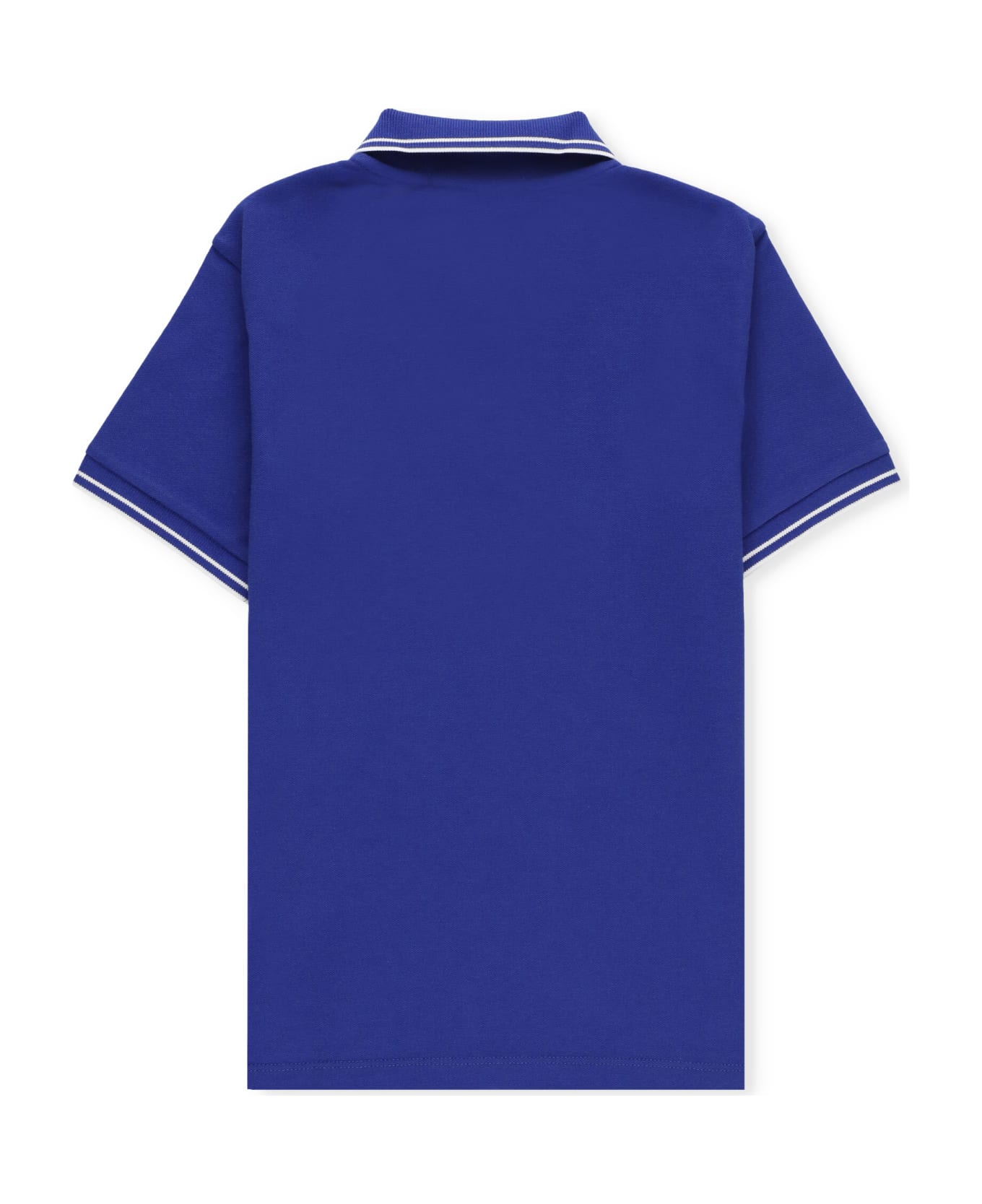 Stone Island Cotton Polo - Blue Tシャツ＆ポロシャツ