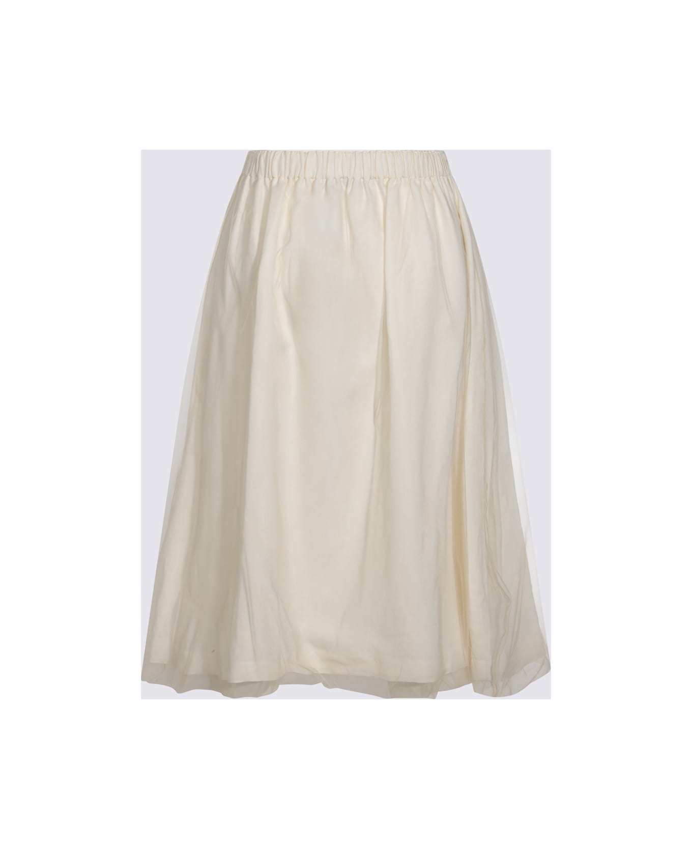 Fabiana Filippi White Viscose Skirt - White