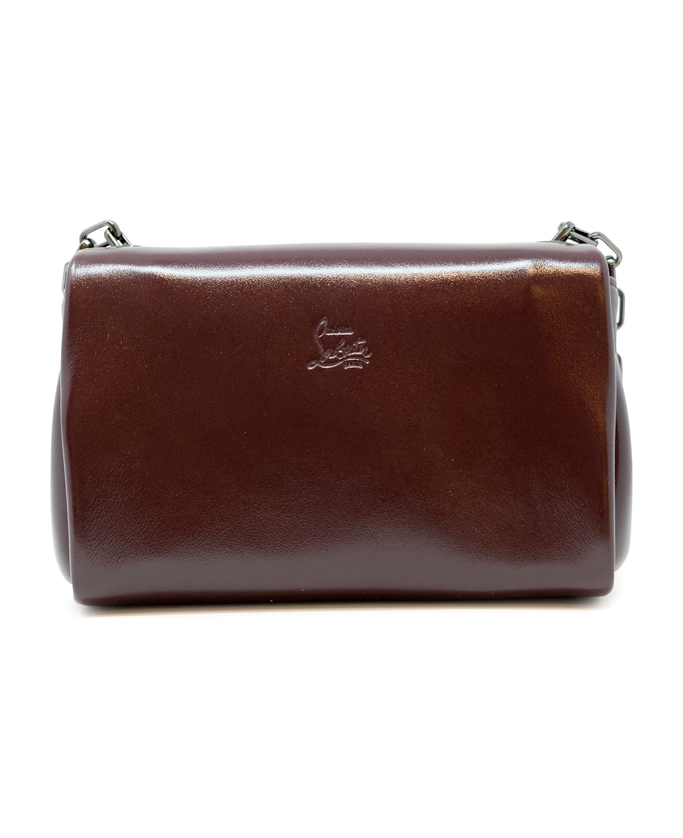 Christian Louboutin Cherry Leather Loubi54 Soft Pouch Bag - AMARA