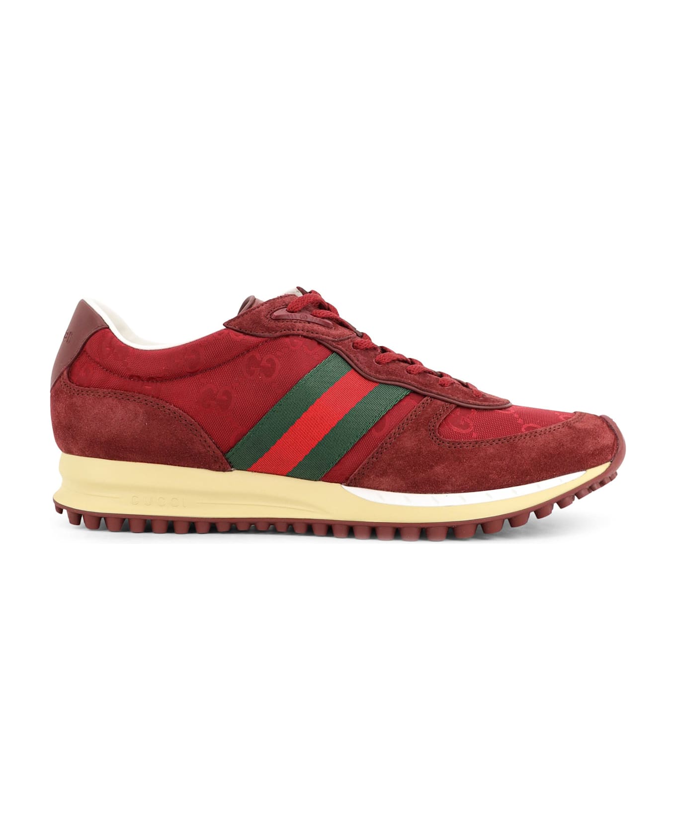 Gucci Re-motion Original Gg Fabric Sneakers - B.B/R.A/B.B/B.B/GRG