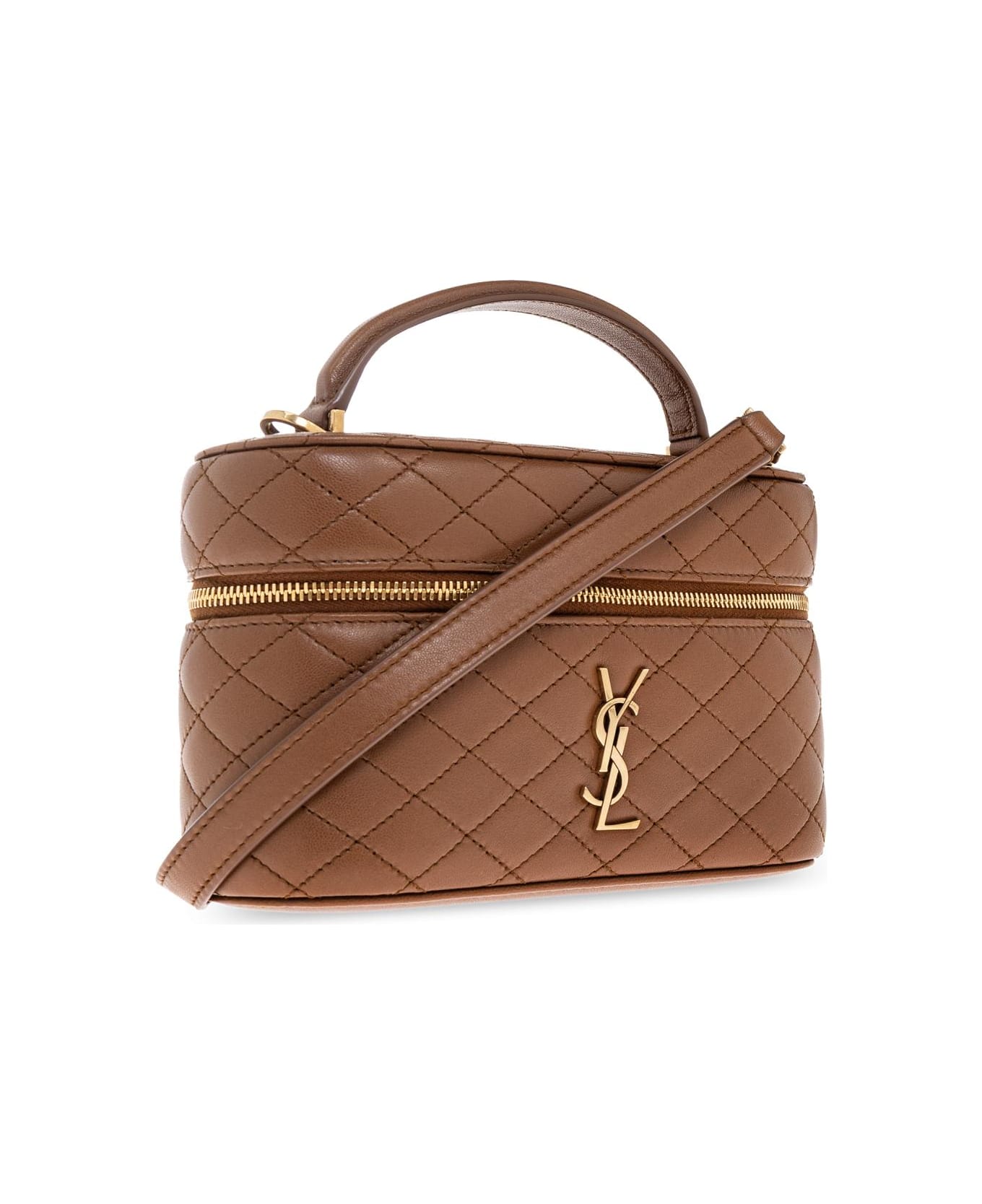 Saint Laurent Shoulder Bag 'gaby' - BROWN