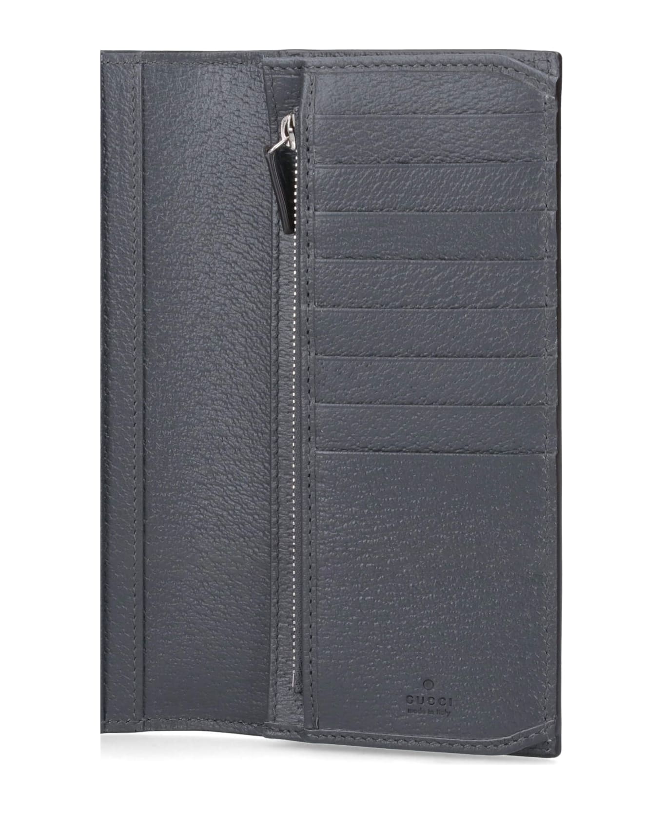 Gucci Long Bi-fold Wallet 
ophidia Gg
 - GREYBLACKGRAPGREY