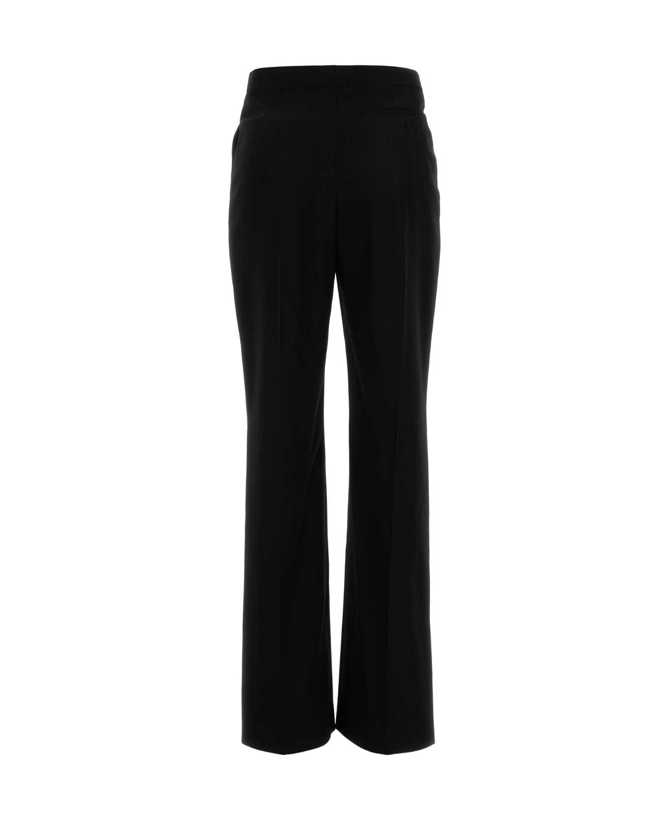 Givenchy Black Wool Pant - Black