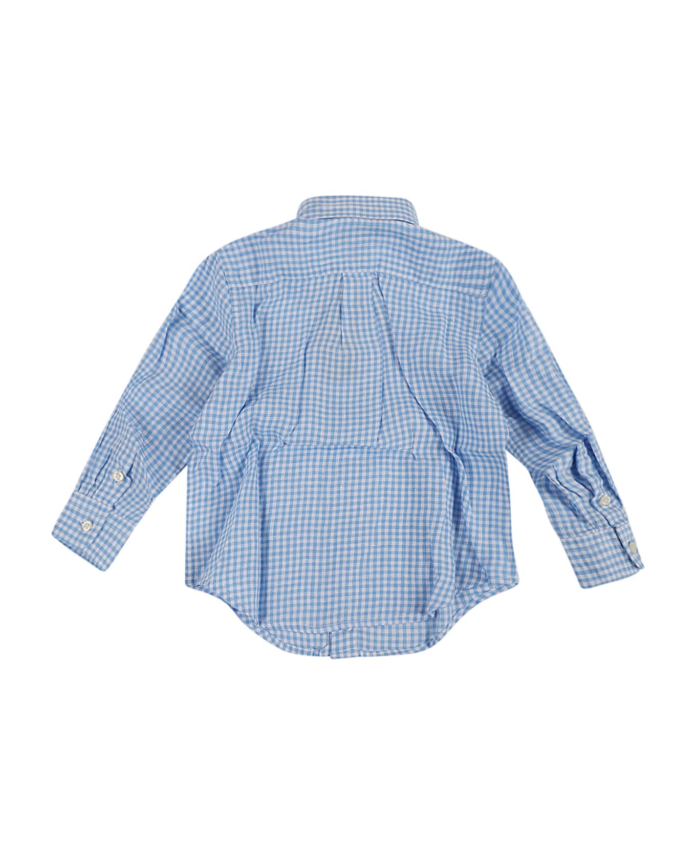 Ralph Lauren Clbdppc-shirts-sport Shirt - B Blue White