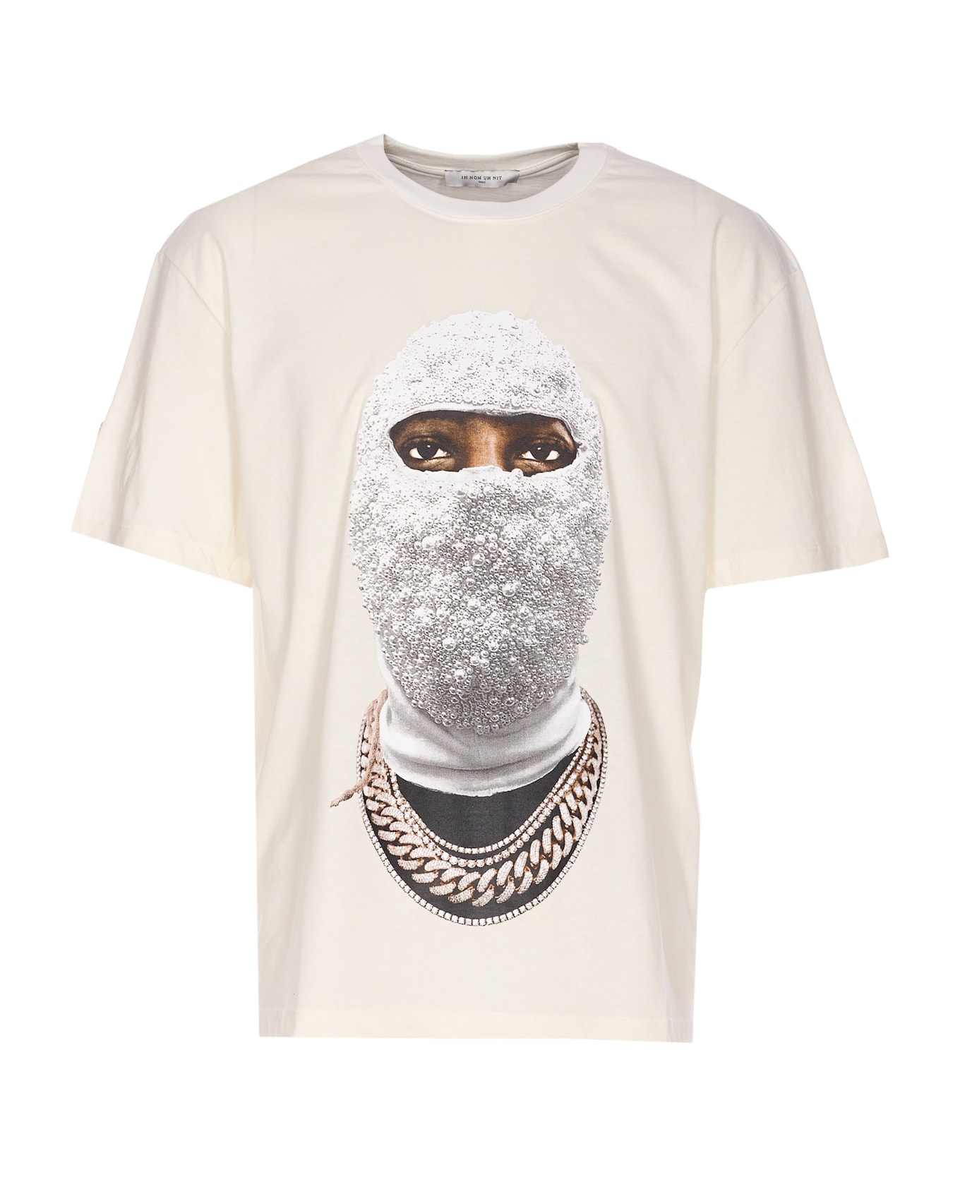 ih nom uh nit Mask Future T-shirt - White