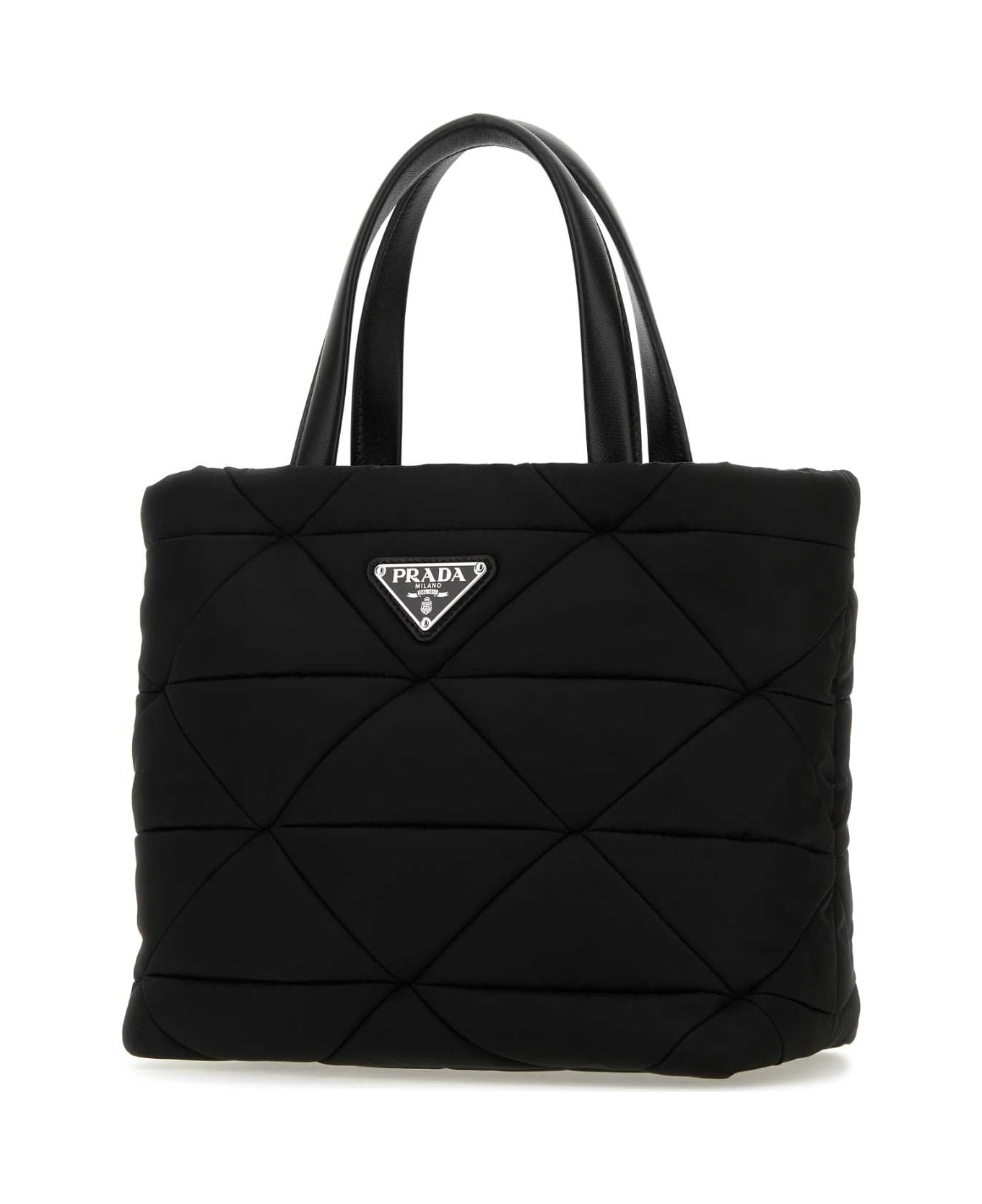 Prada Black Re-nylon Handbag - Black