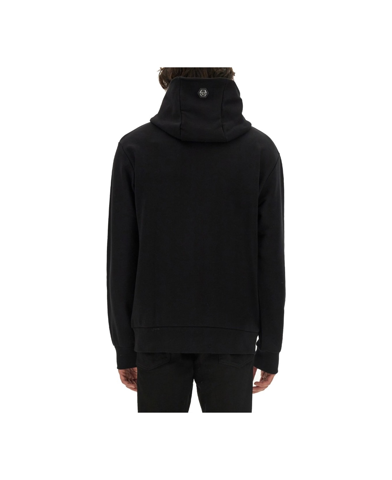 Philipp Plein Hexagon Hoodie - Black