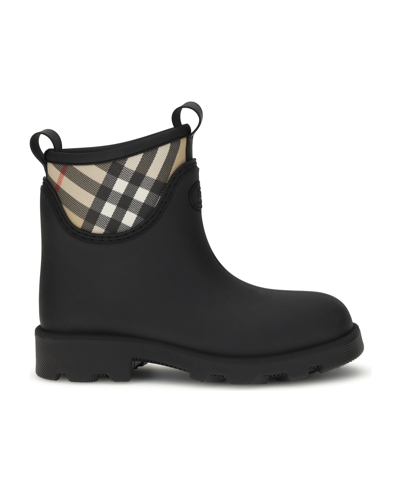 Burberry Marsh Stamp Rubber Ankle Boots