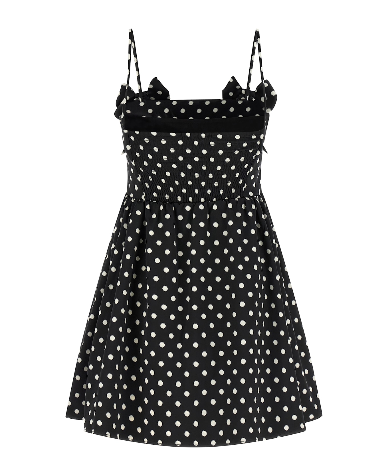 Ganni 'polka Dot' Dress - Black   スカート