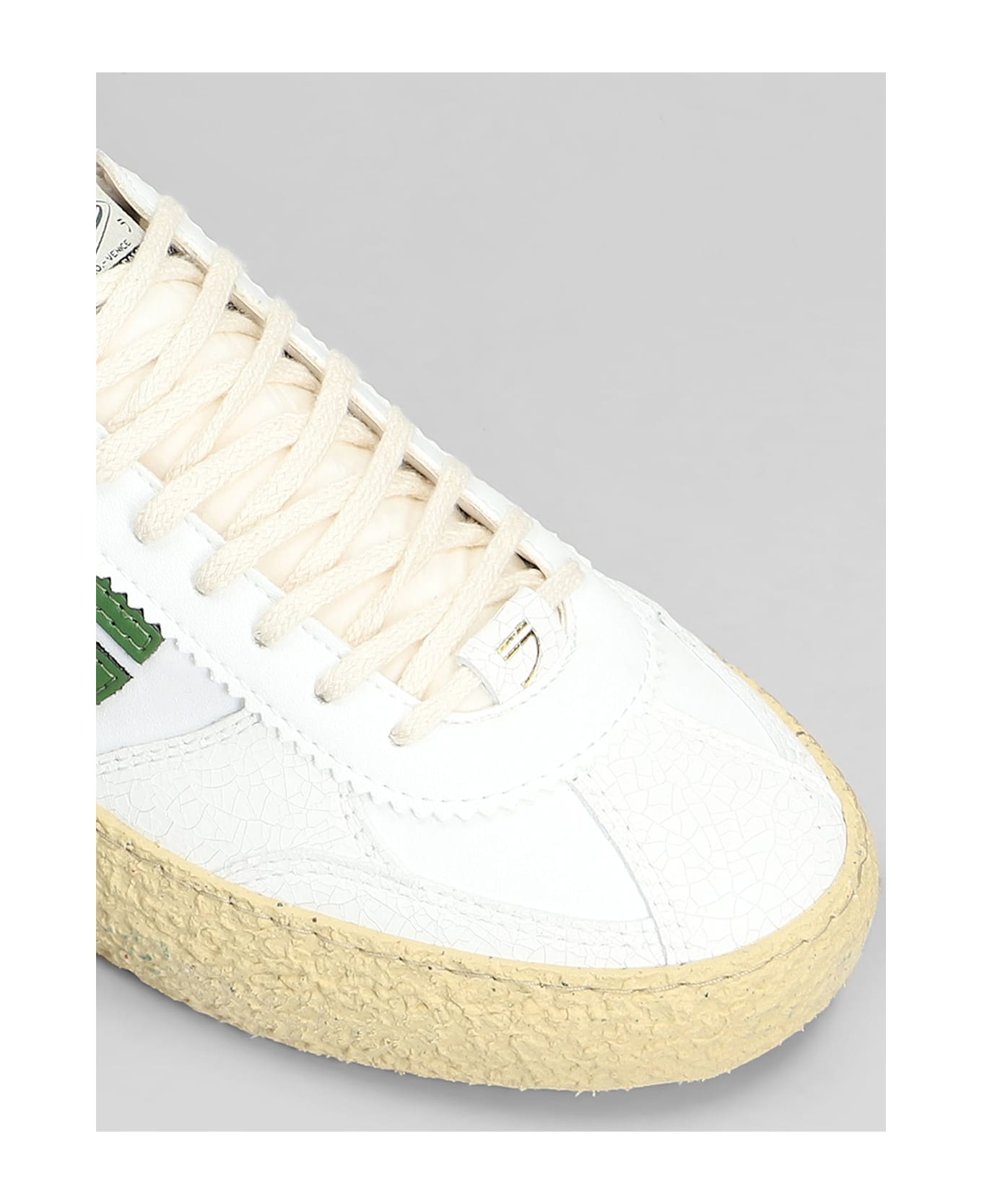 Puraai Foresta Sneakers In White Leather - white